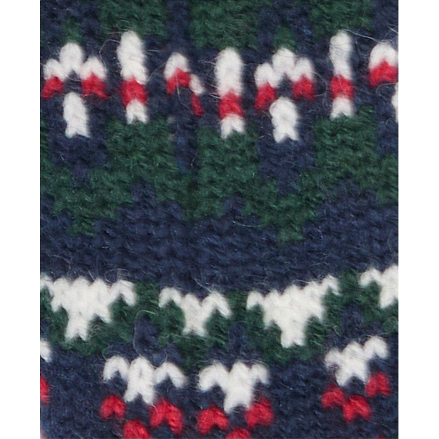 Navy Festive - Barbour - Marlow Fair Isle Dog Scarf - 5