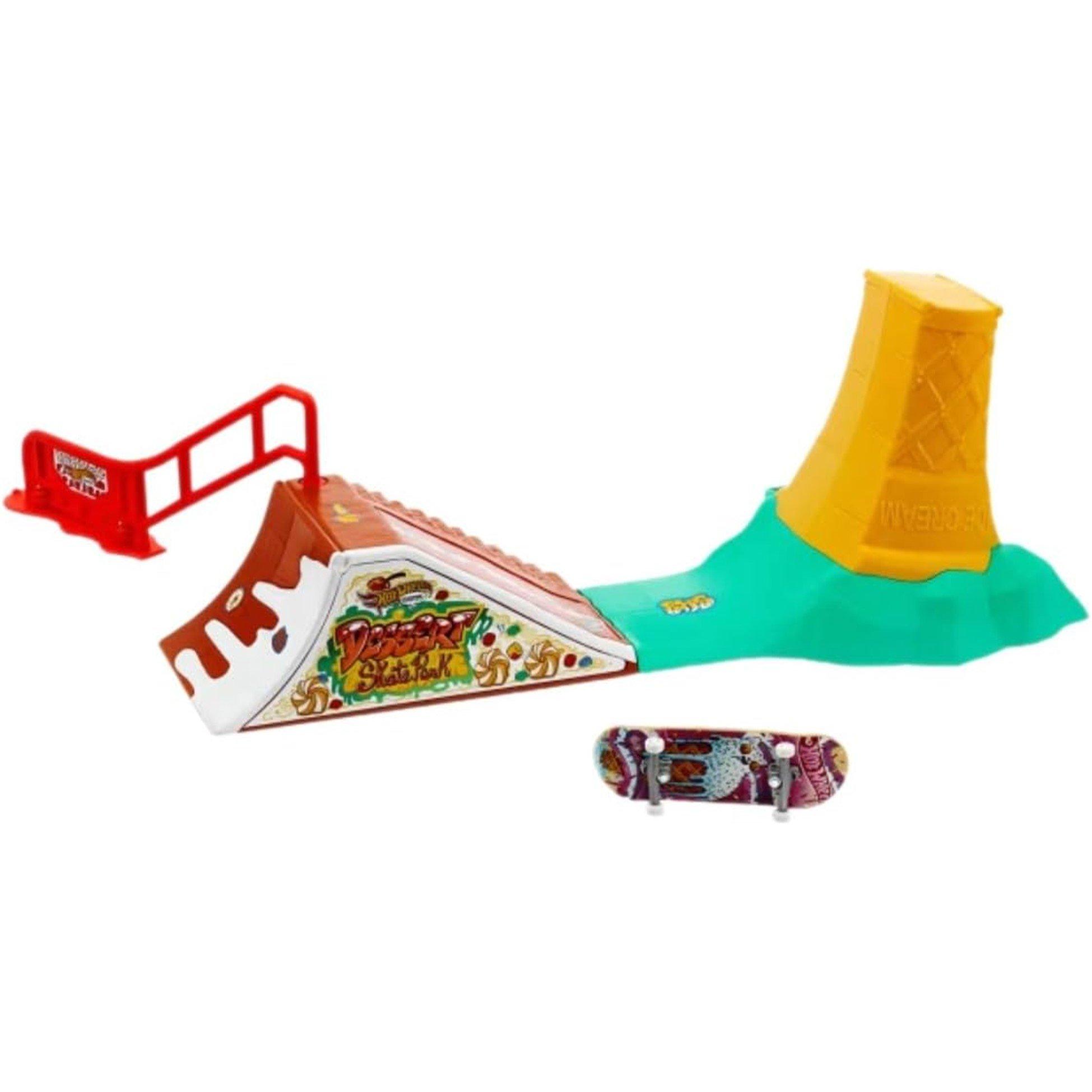 Multi - Hot Wheels - Hot Wheels Skate Finger Skate Set & Board - 2