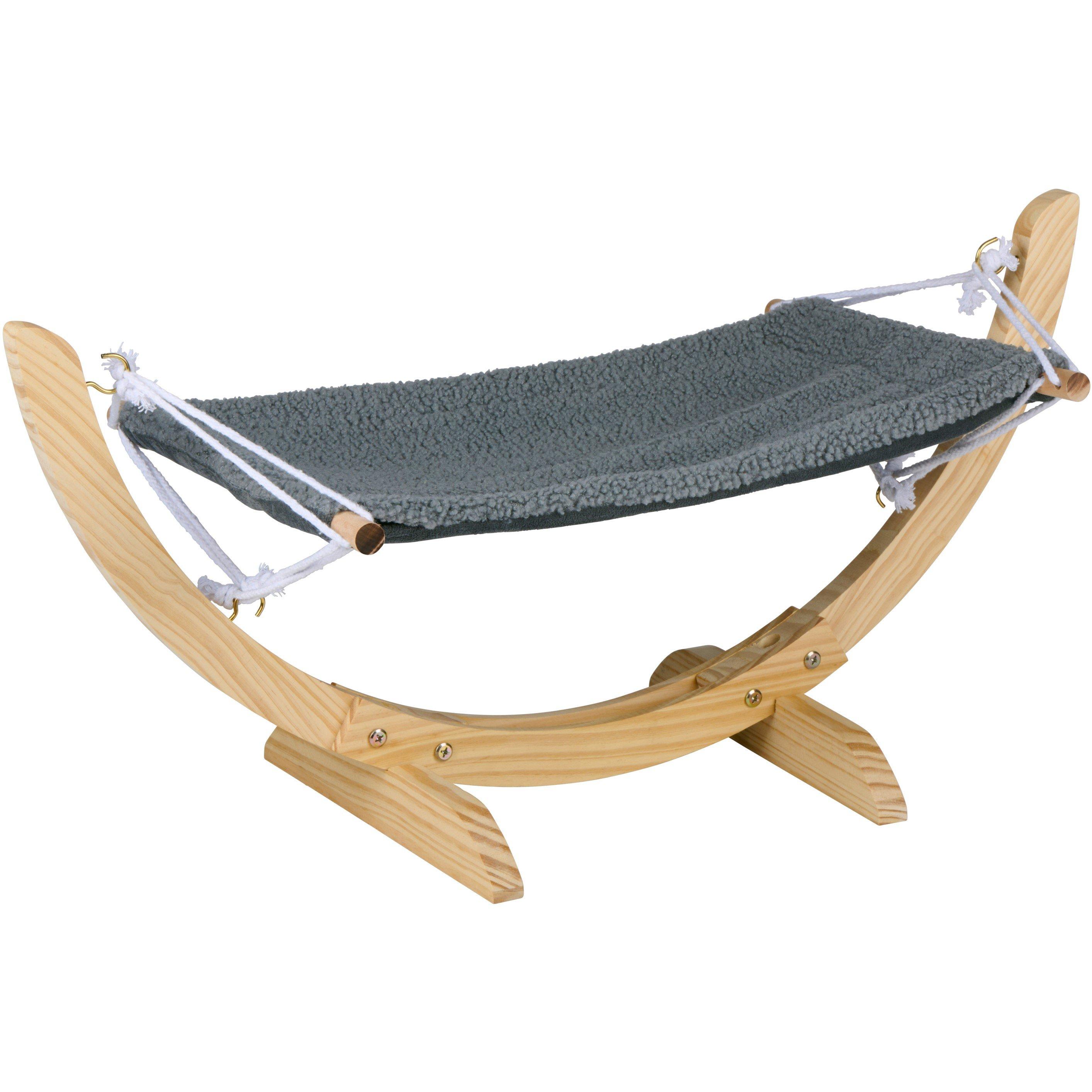 Grey - Edco - Cat Hammock Pet Bed - 1