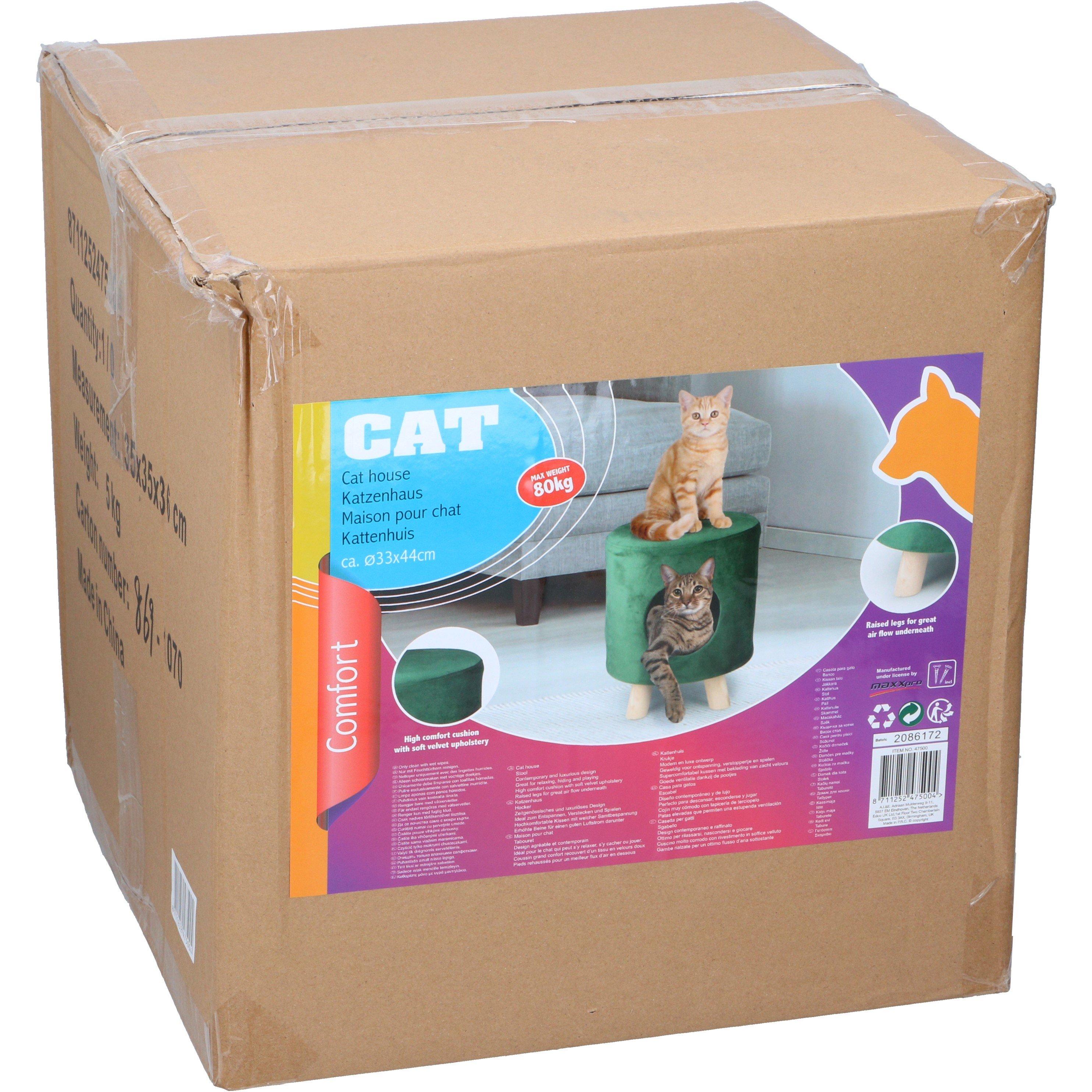 Green - Edco - Cat House Pet Beds - 1