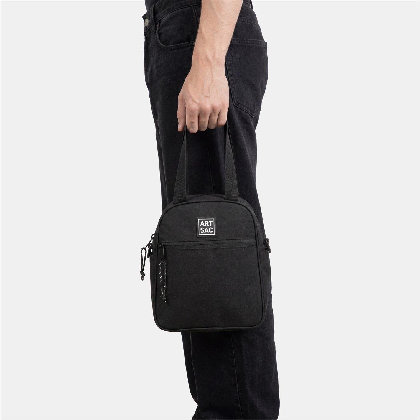 Black - Artsac - Artsac Crossbody Lunch Box - 2