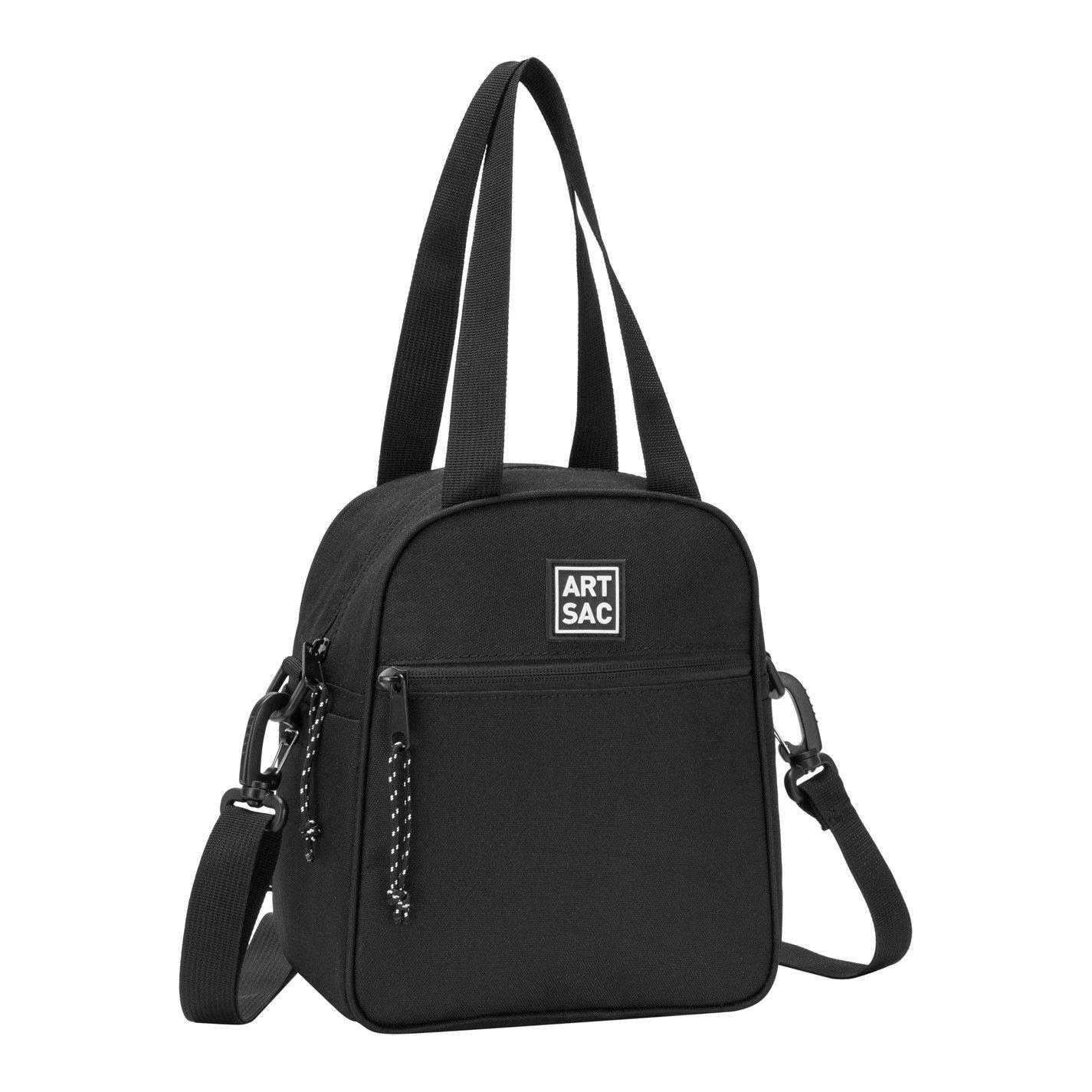 Black - Artsac - Artsac Crossbody Lunch Box - 3
