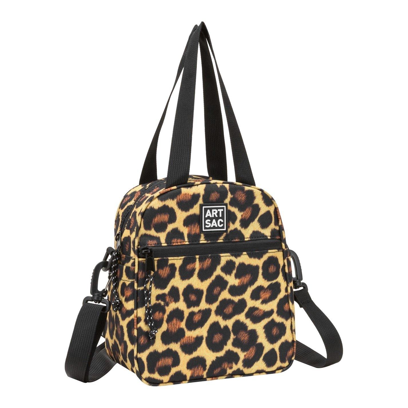 Leopard - Artsac - Artsac Crossbody Lunch Box - 3