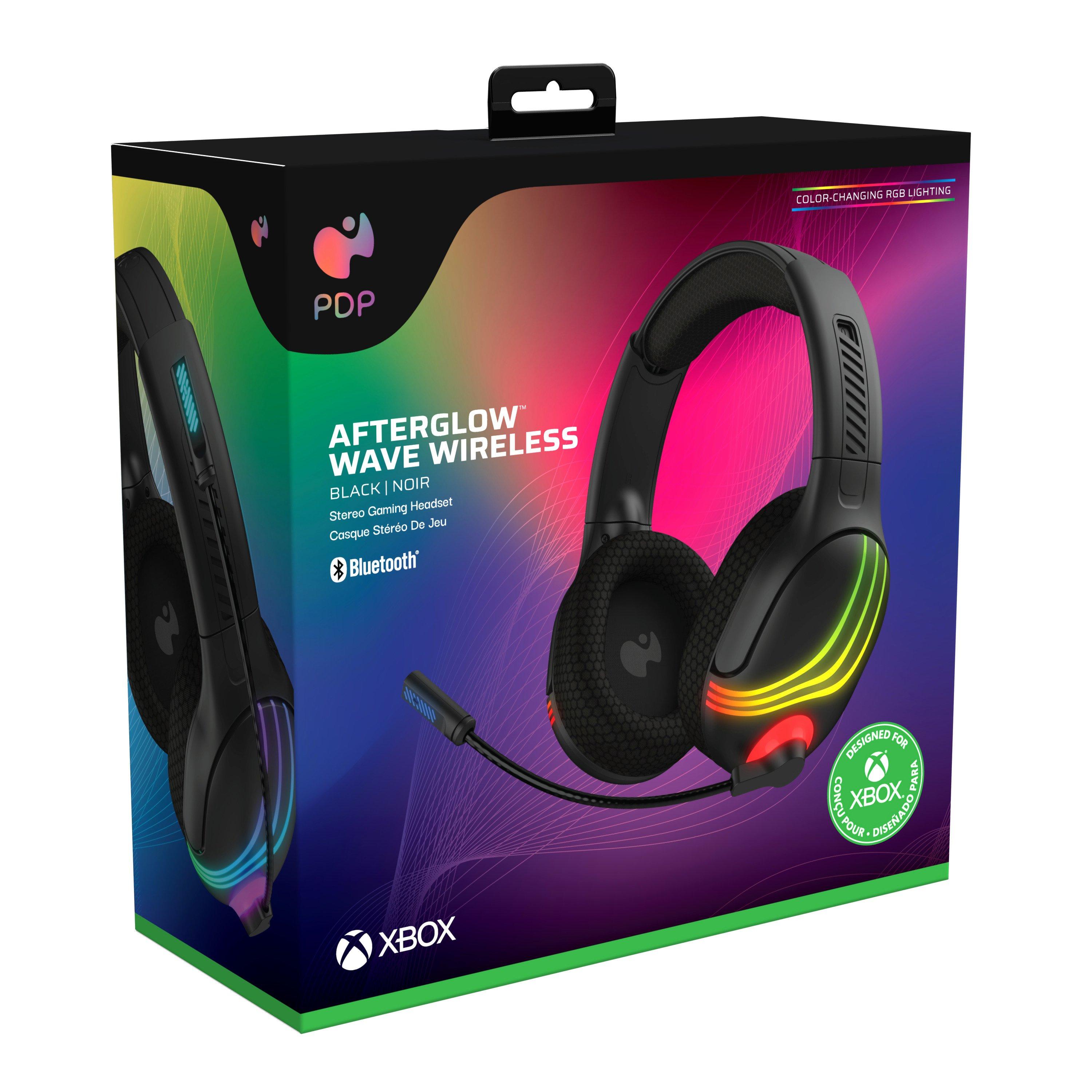 Black - PDP - Afterglow™ Wave Wireless Headset: Black - 2