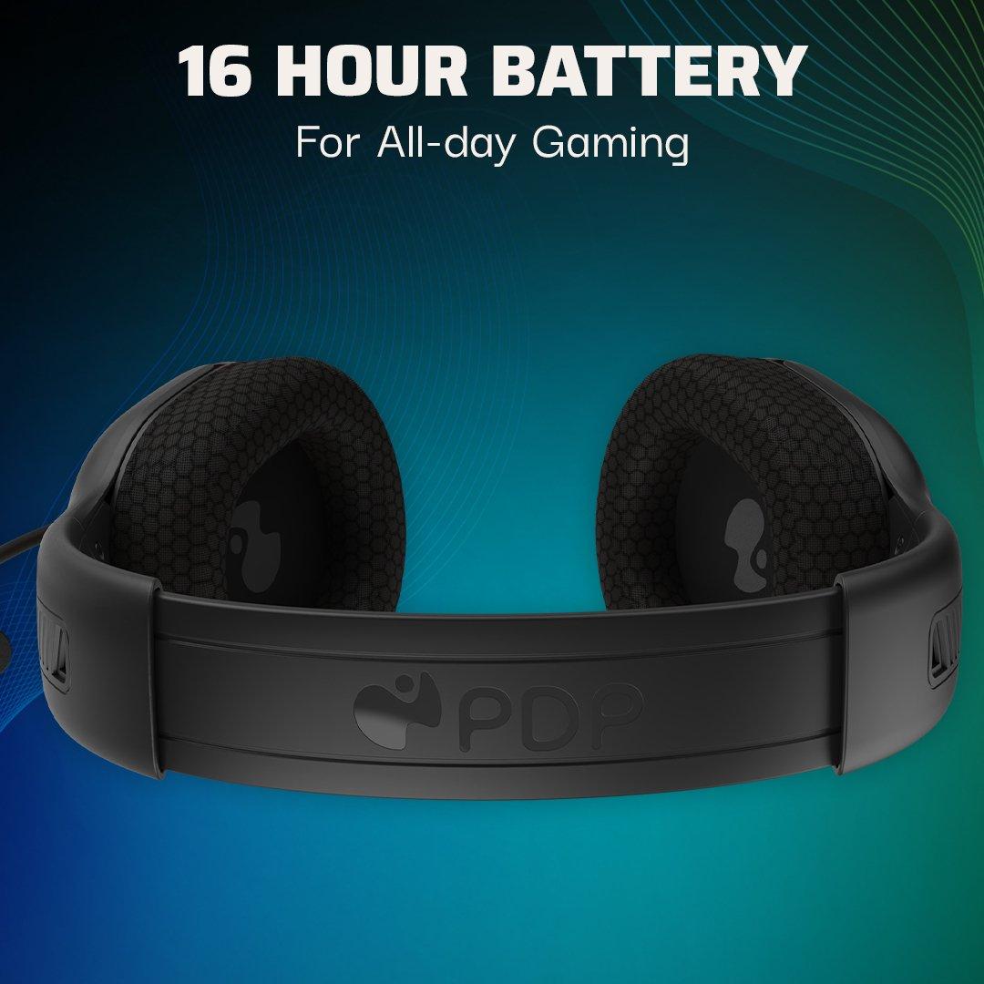 Black - PDP - Afterglow™ Wave Wireless Headset: Black - 6