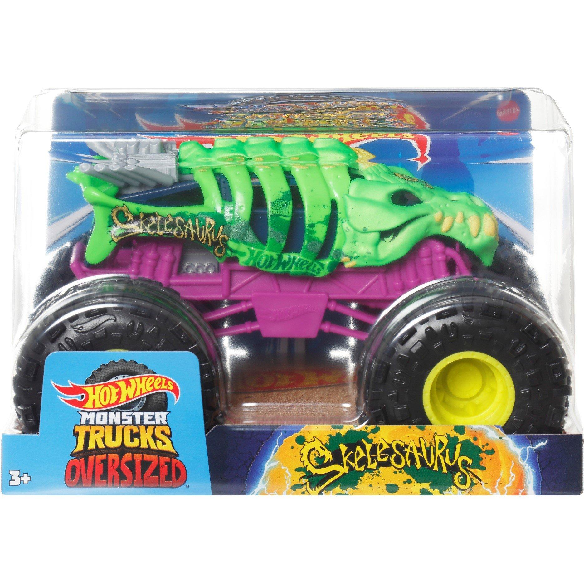 Multi - Hot Wheels - Mattel Hot Wheels Monster Truck 1:24 Scale - 1