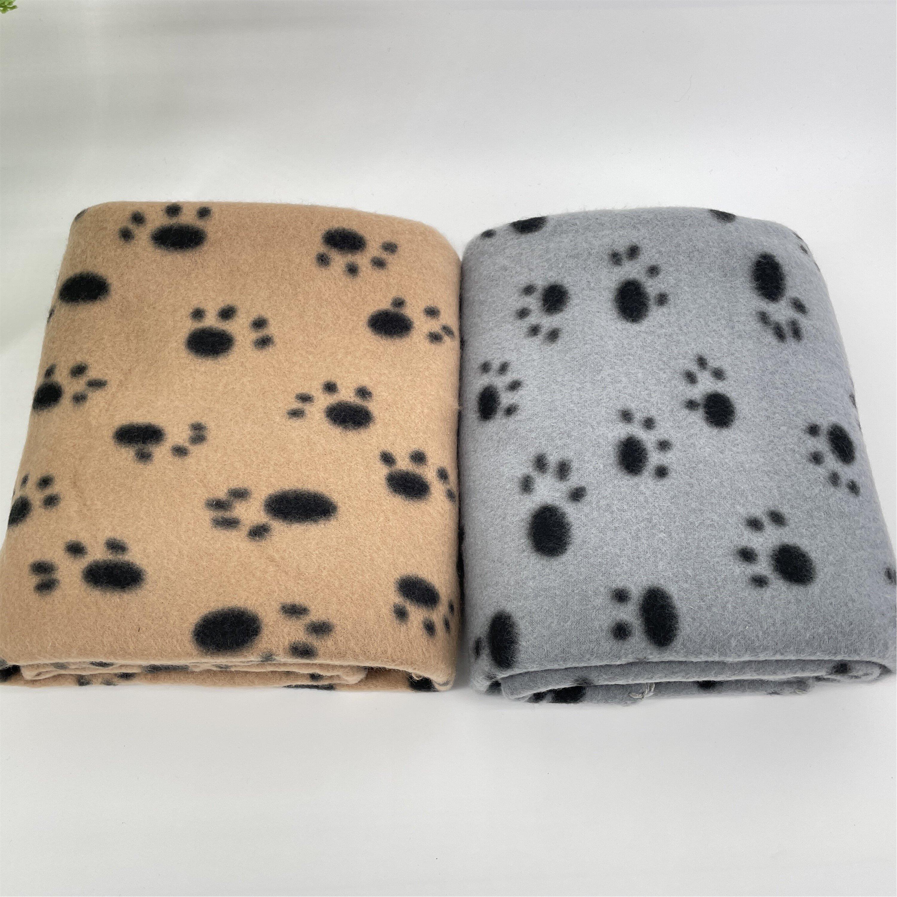 Grau/Schwarz - Waggy Tails - Fleece Blanket - 2
