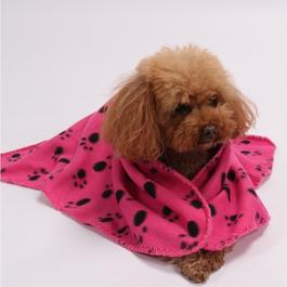 Waggy Tails Large Fleece Blanket