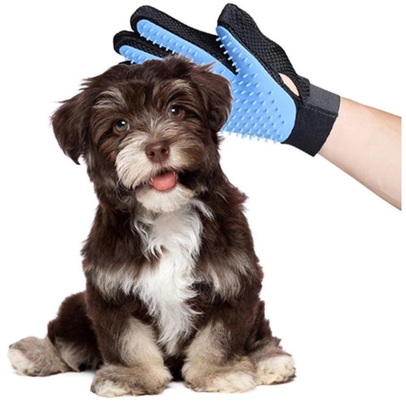 Waggy Tails WT Dog Grooming Glove Adults