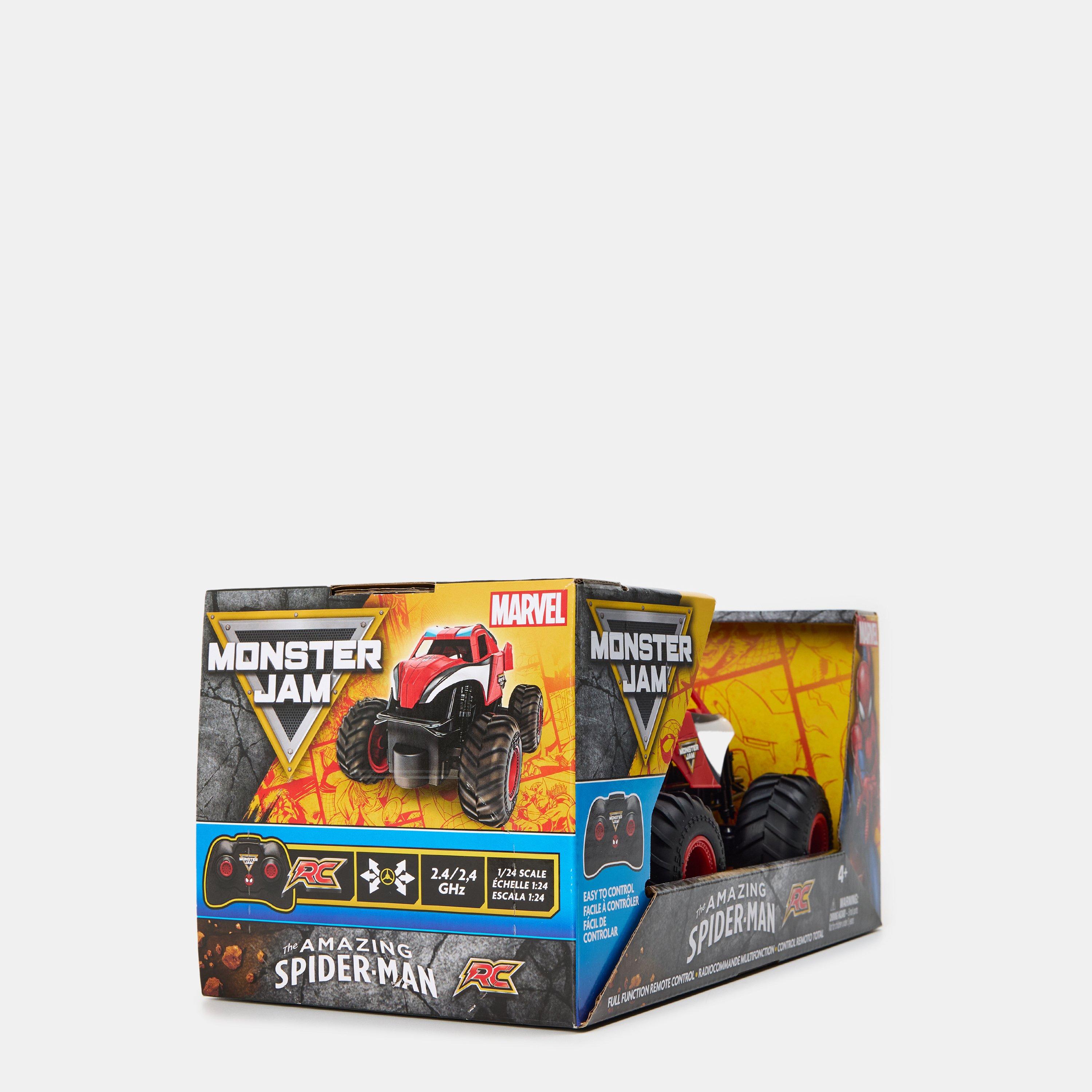 Multi - Monster Jam - Jam 1:24 The Amazing Spider-Man RC Truck - 2