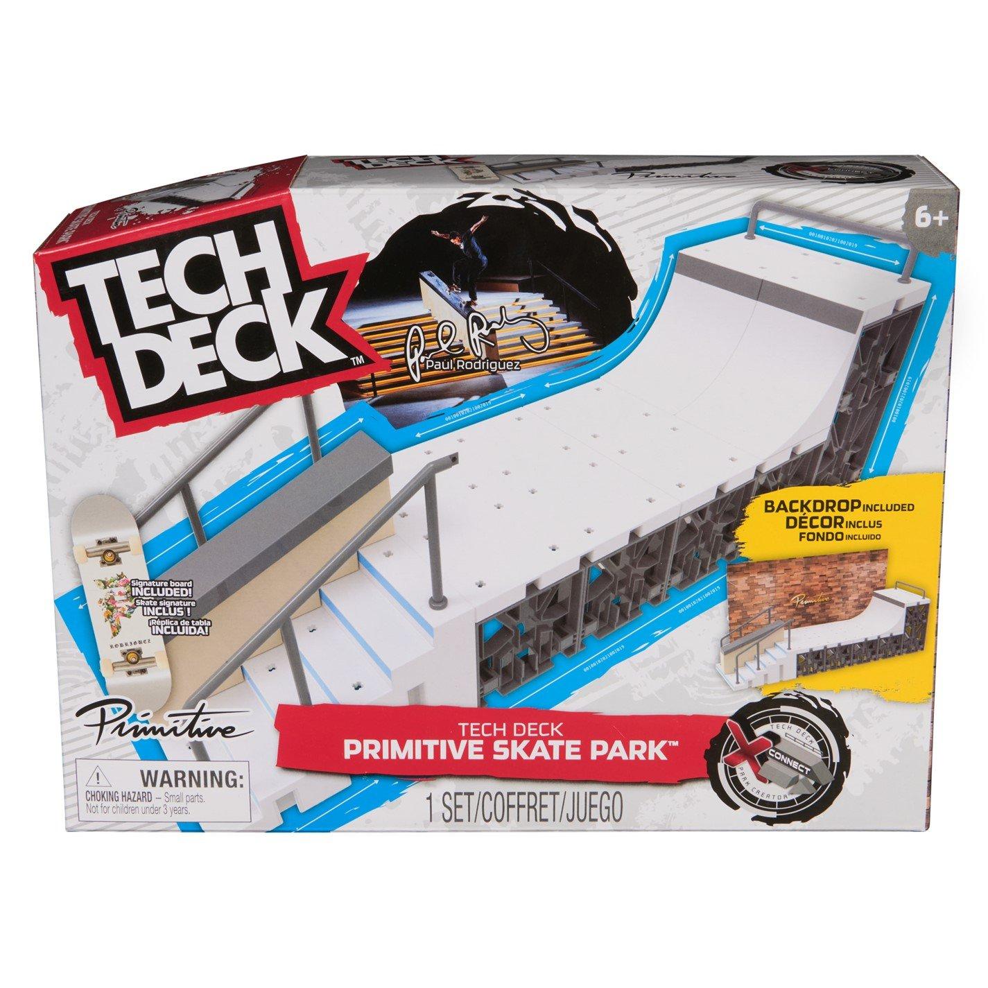 Multi - Tech Deck - X-Connect Primitive Skate Park Fingerboard Set - 1