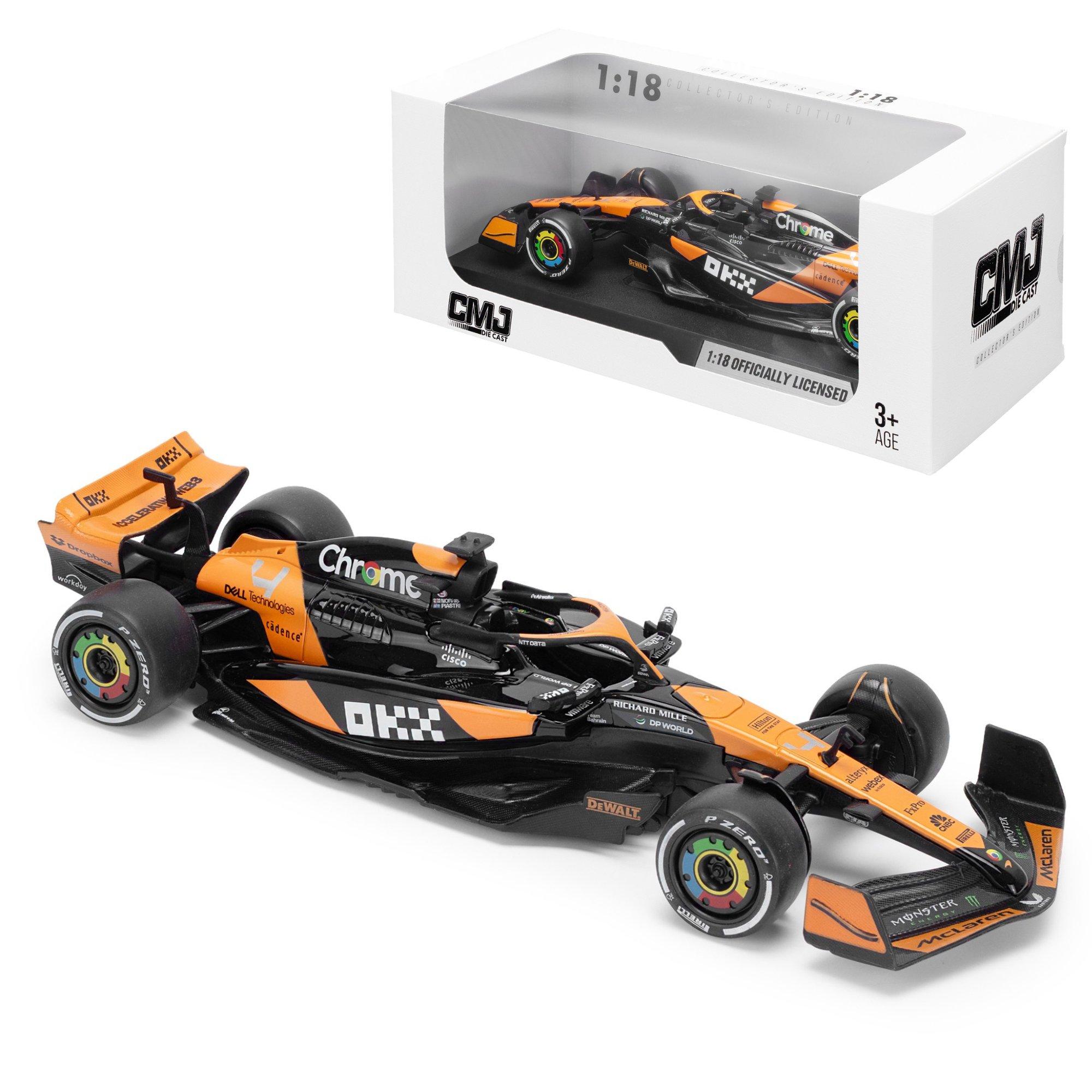 CMJ Team CMJ Die Cast Car 1:18 Scale McLaren F1 2024 | FRASERS