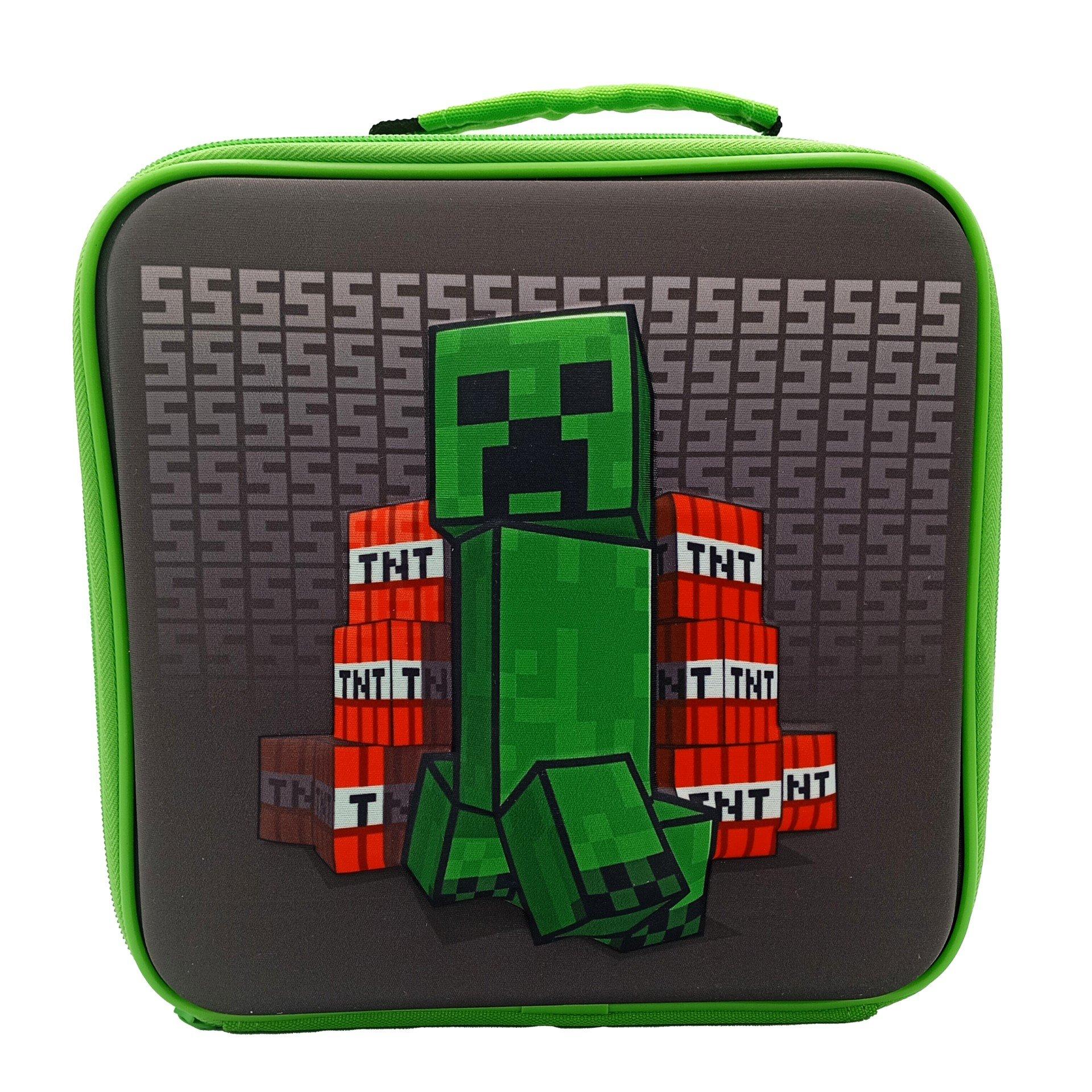 Character  Kids Hox 3D Lunch Bag Minecraft