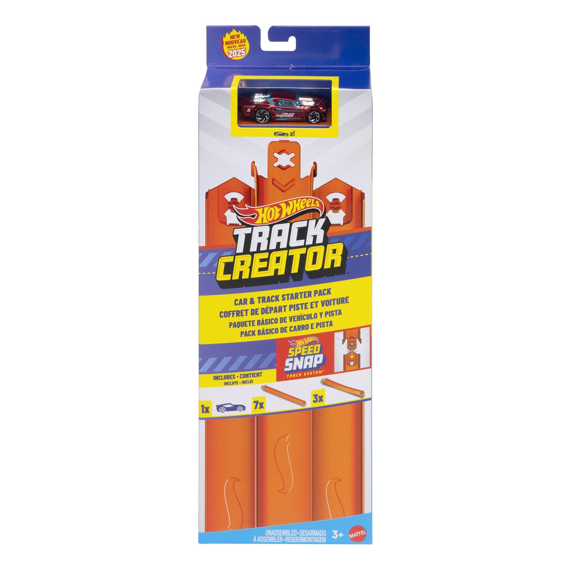 Multi - Hot Wheels - Track Creator Track & Car Starter Pack - 1