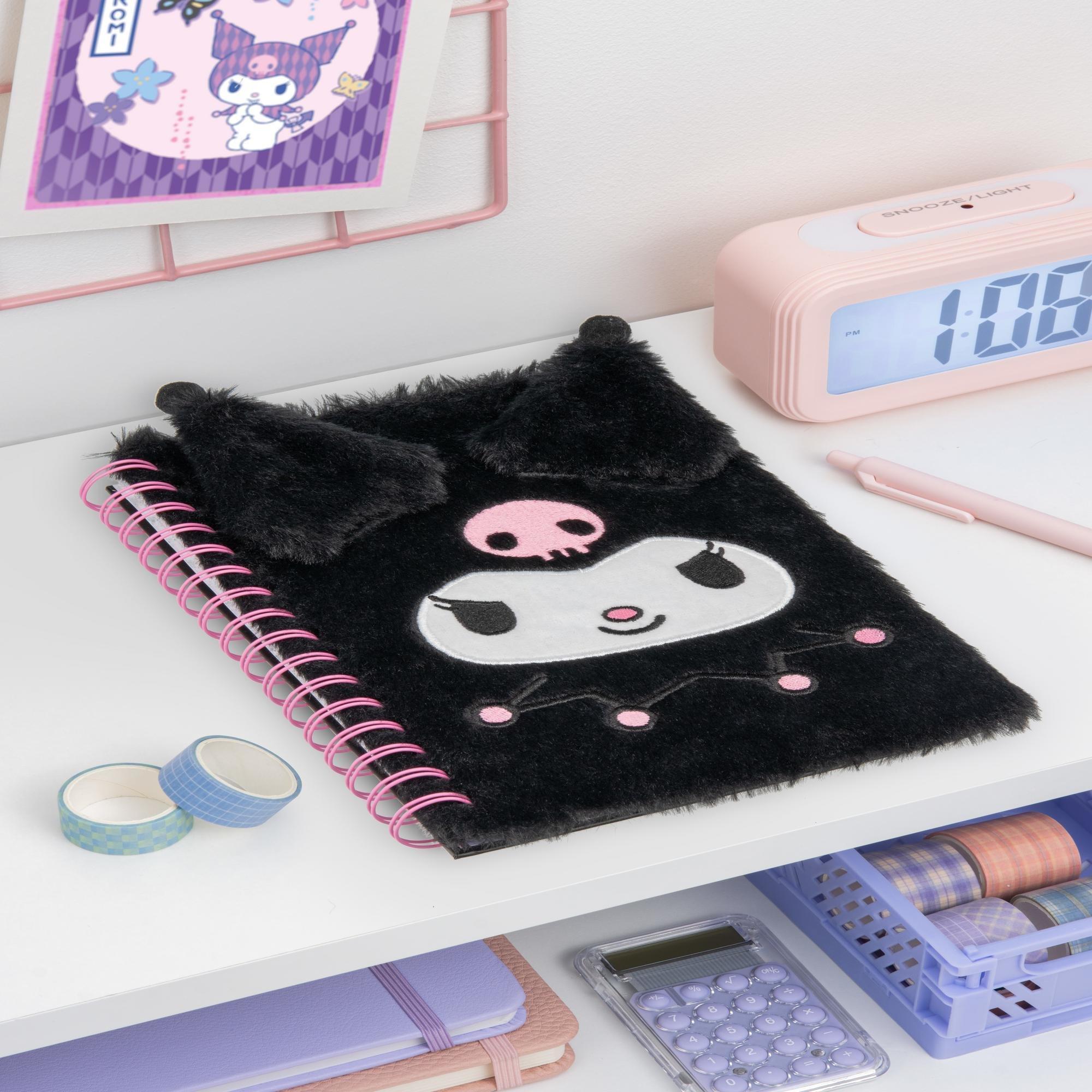 Multi - Hello Kitty - Hello Kitty: Kuromi Fluffy Notebook - 5