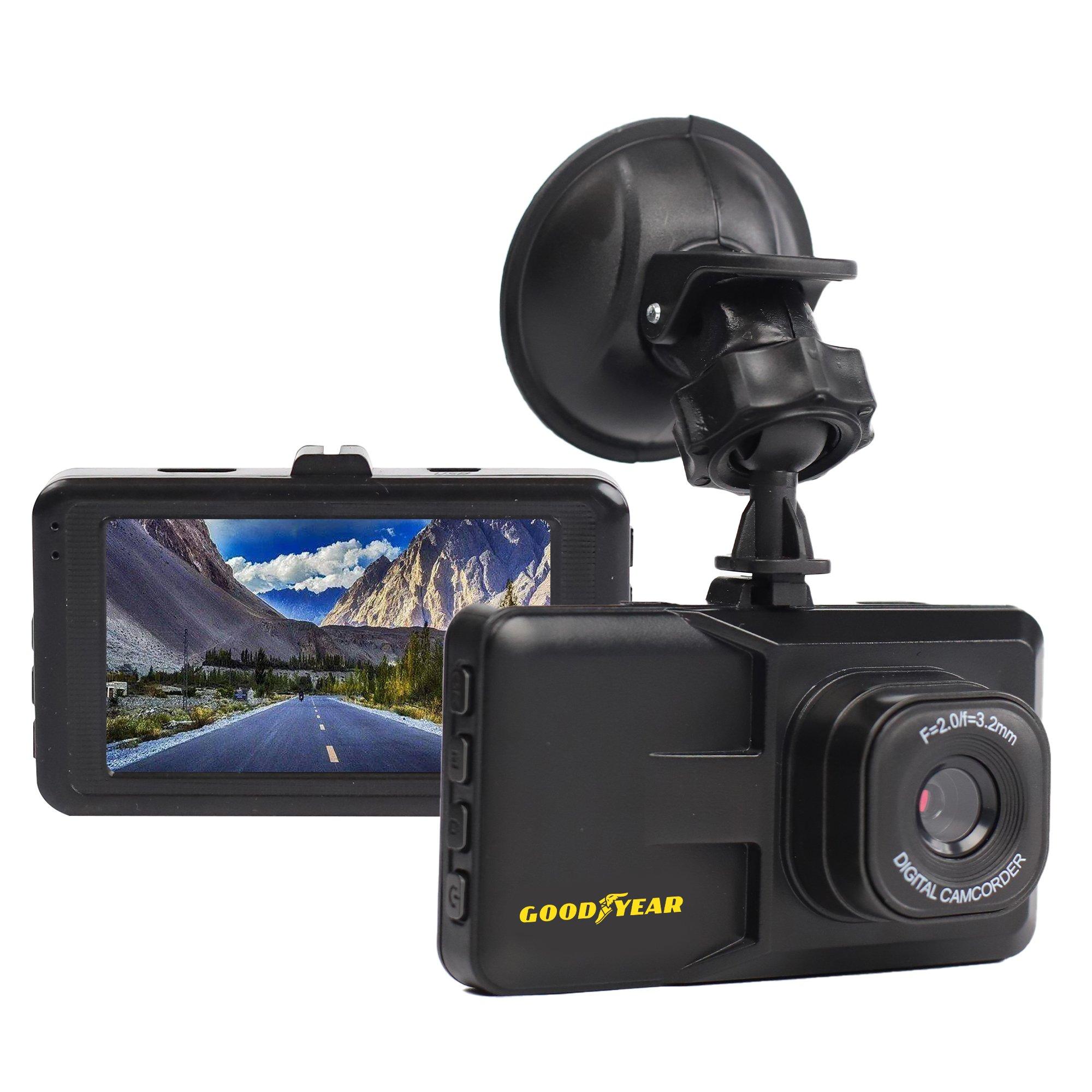 Black - Goodyear - Compact Dash Cam - 3