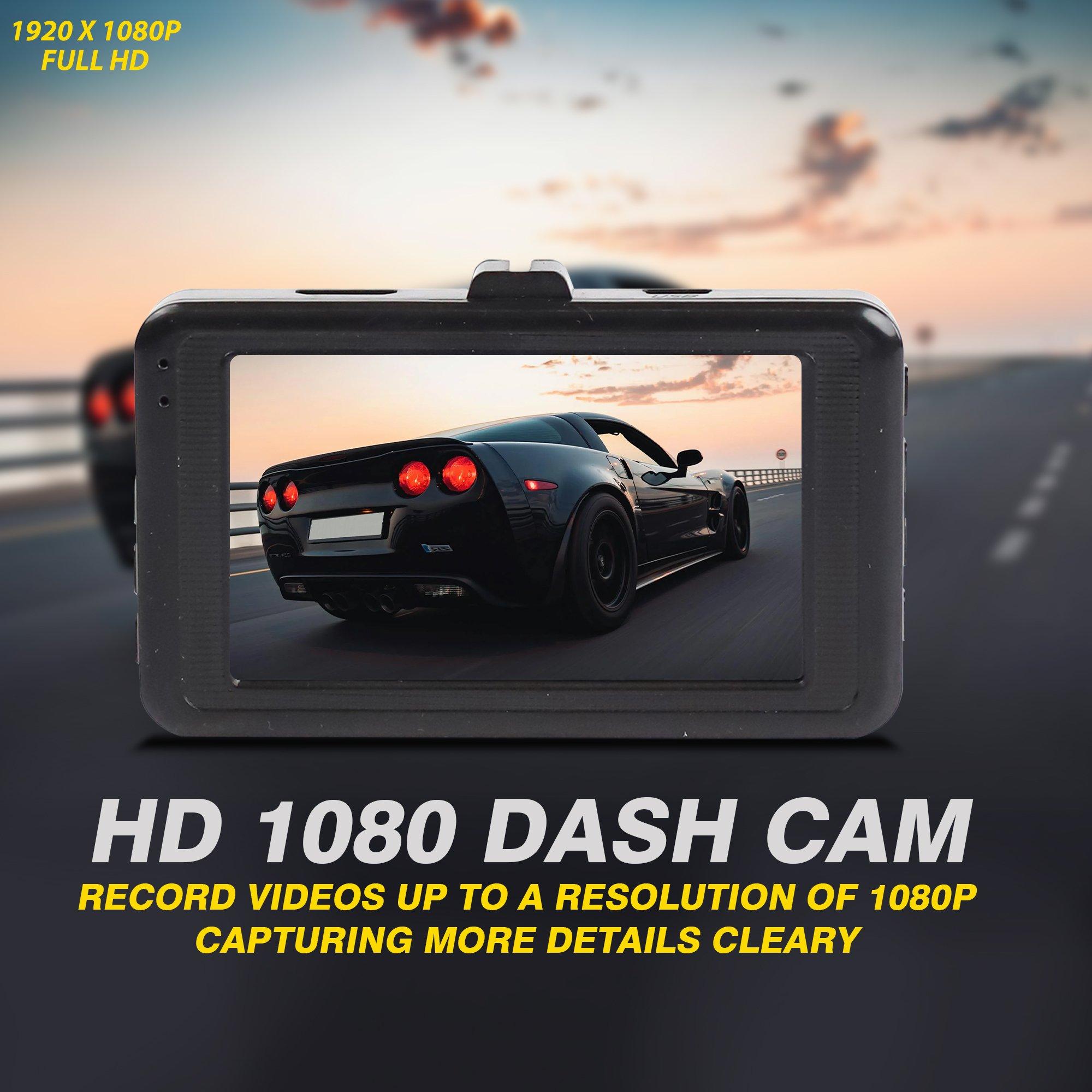 Black - Goodyear - Compact Dash Cam - 5