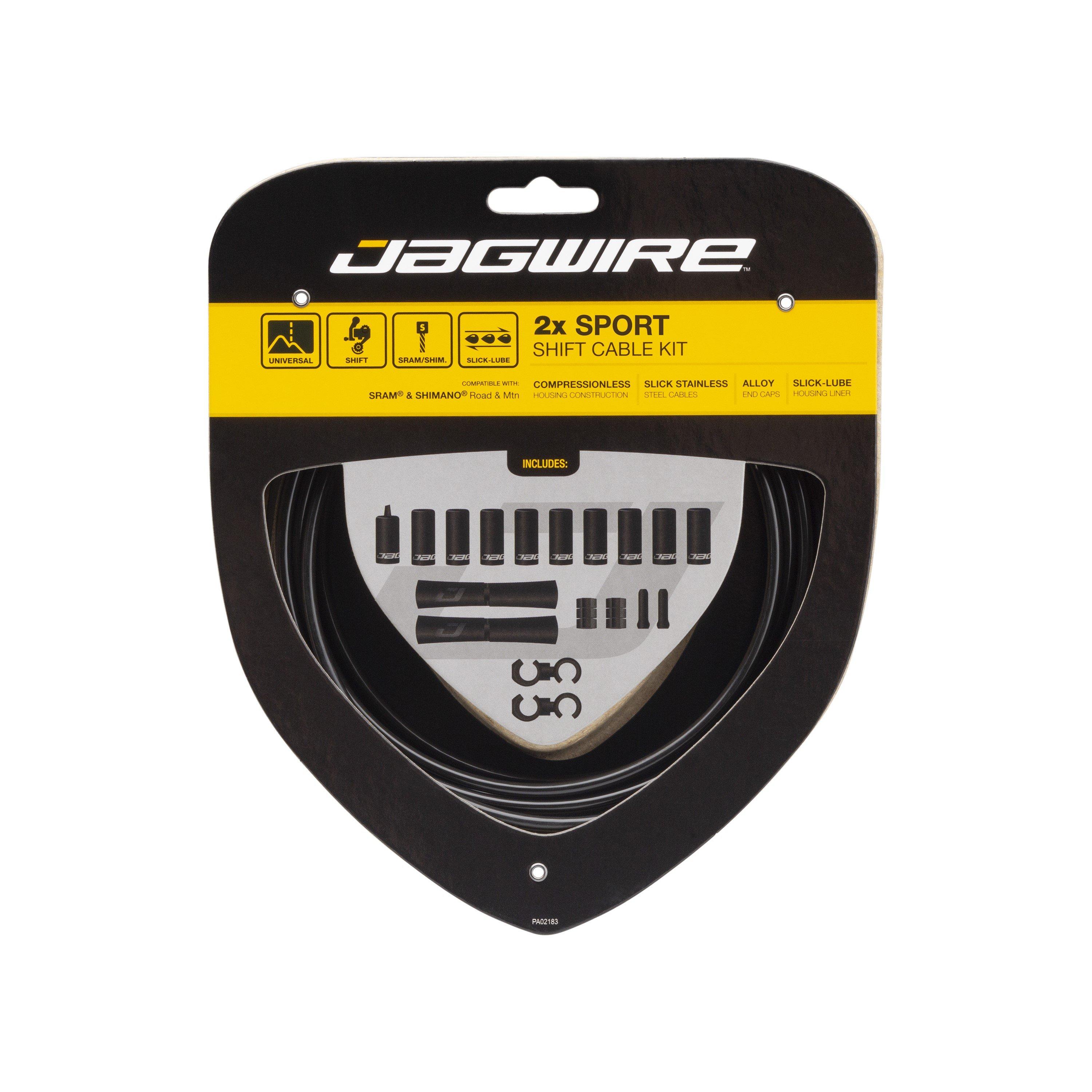Jagwire  Sport Shift Kit 2X - Black