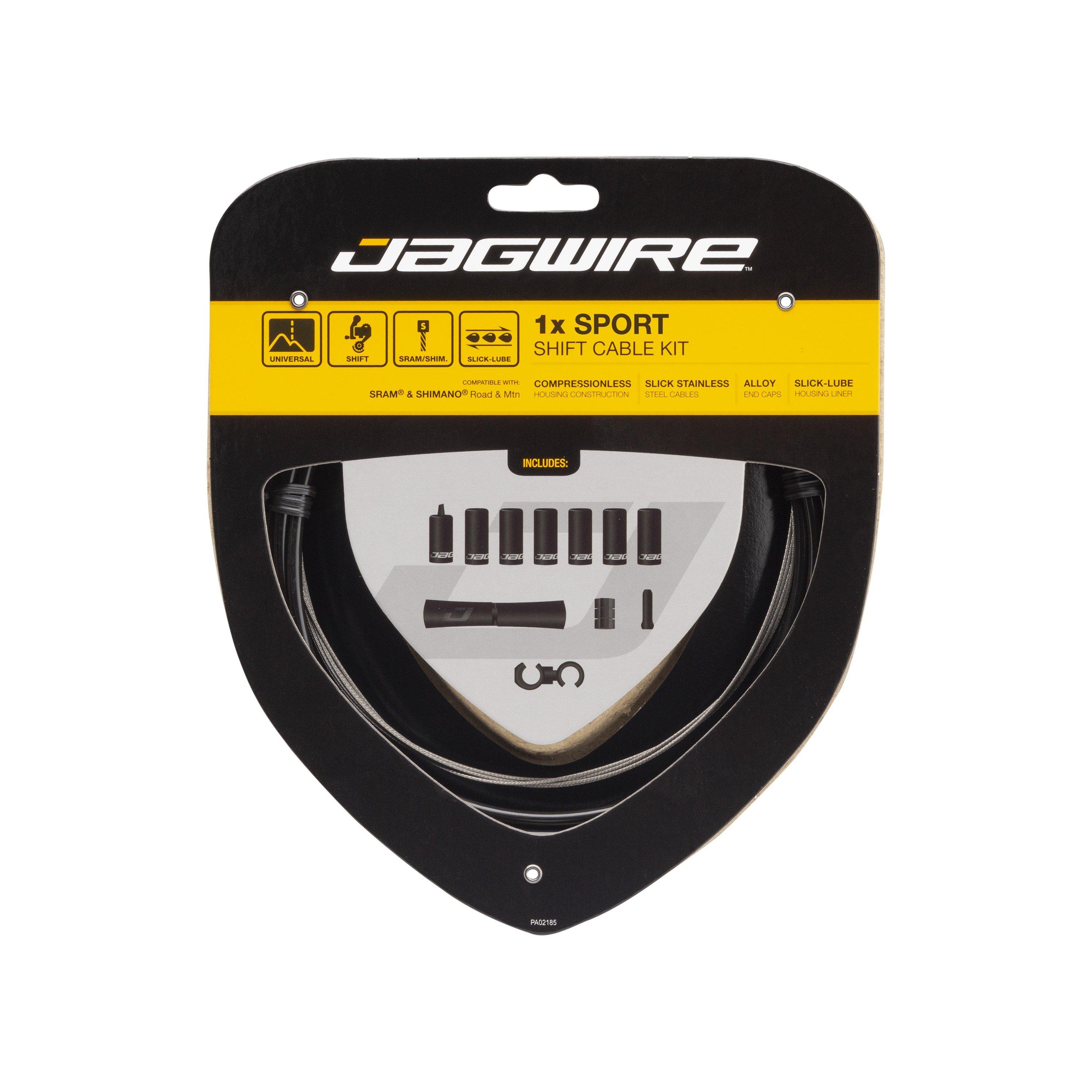 Black - Jagwire - Jagwire Sport Shift Kit 1x - 2