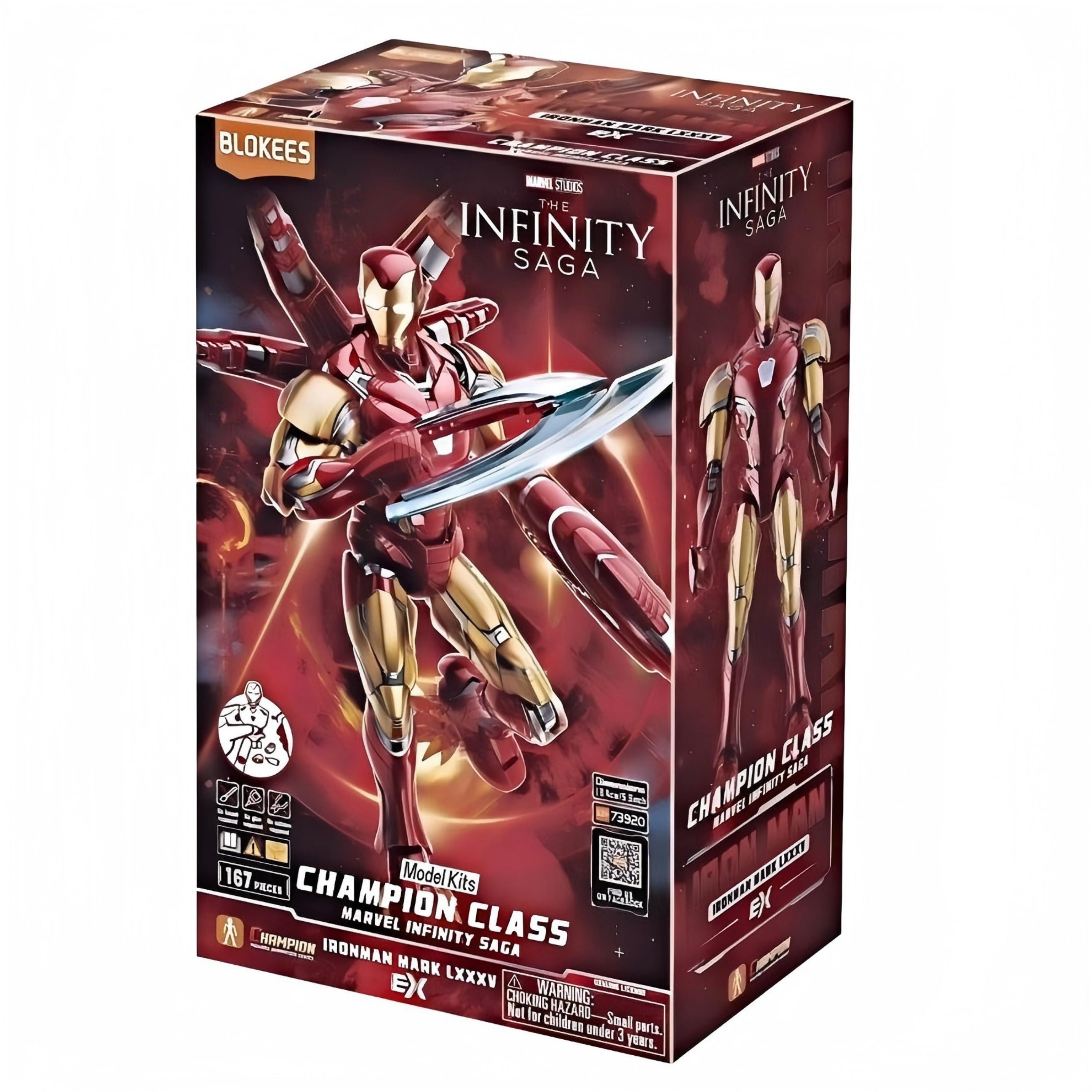 IronMan MK85 EX - Blokees - Marvel ChampClass Make Your Own Toy - 1