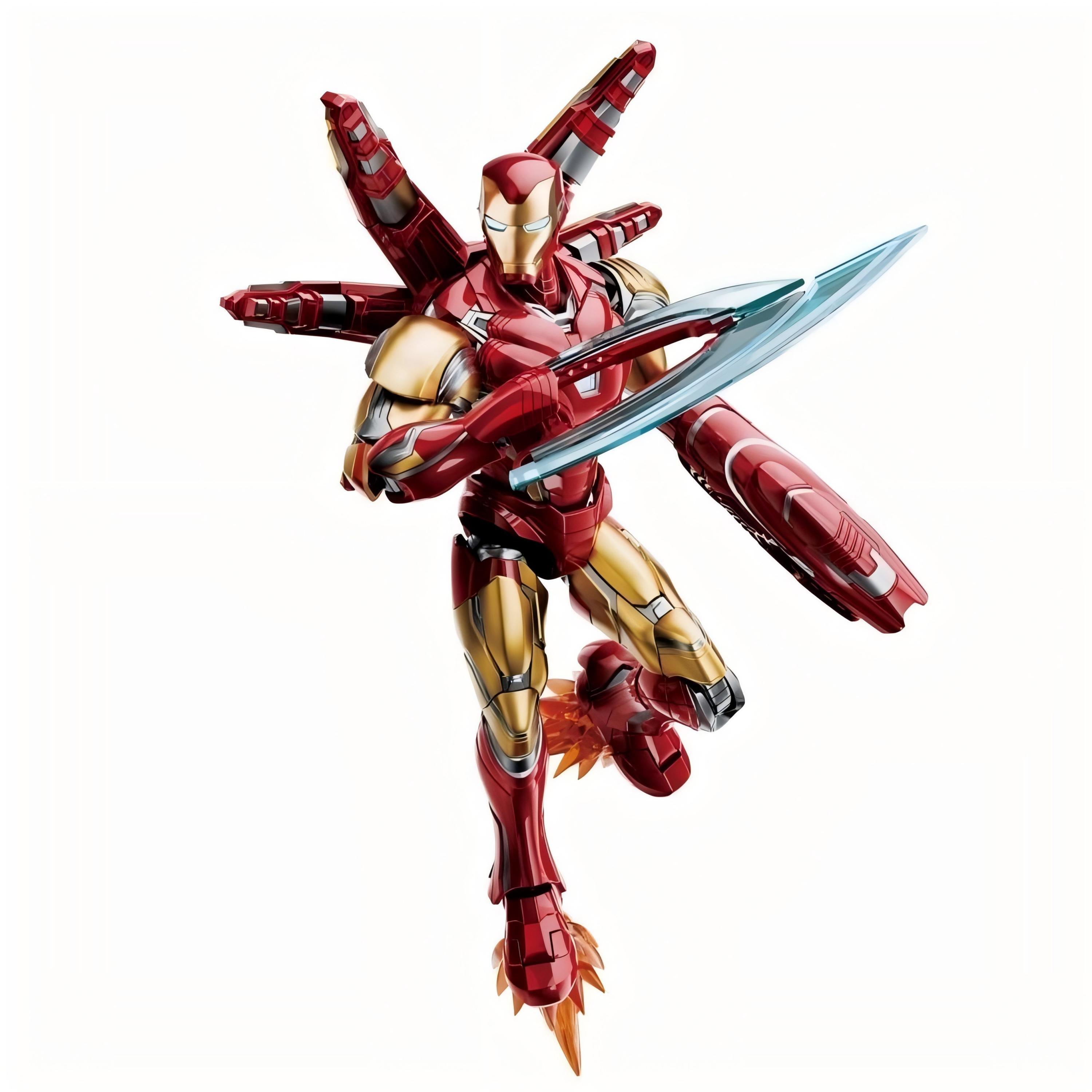 IronMan MK85 EX - Blokees - Marvel ChampClass Make Your Own Toy - 2