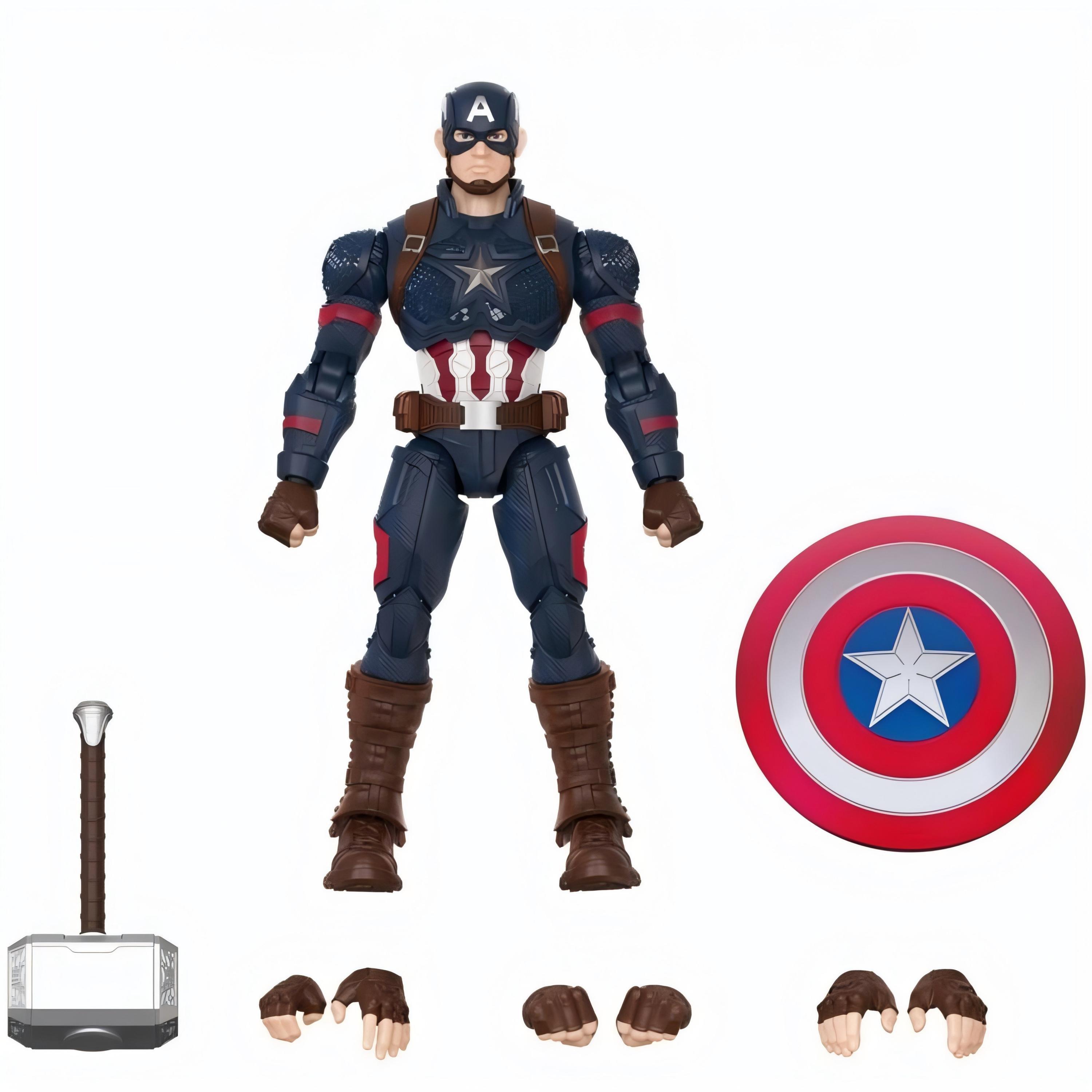Kapetan Amerika - Blokees - Marvel ChampClass Make Your Own Toy - 2