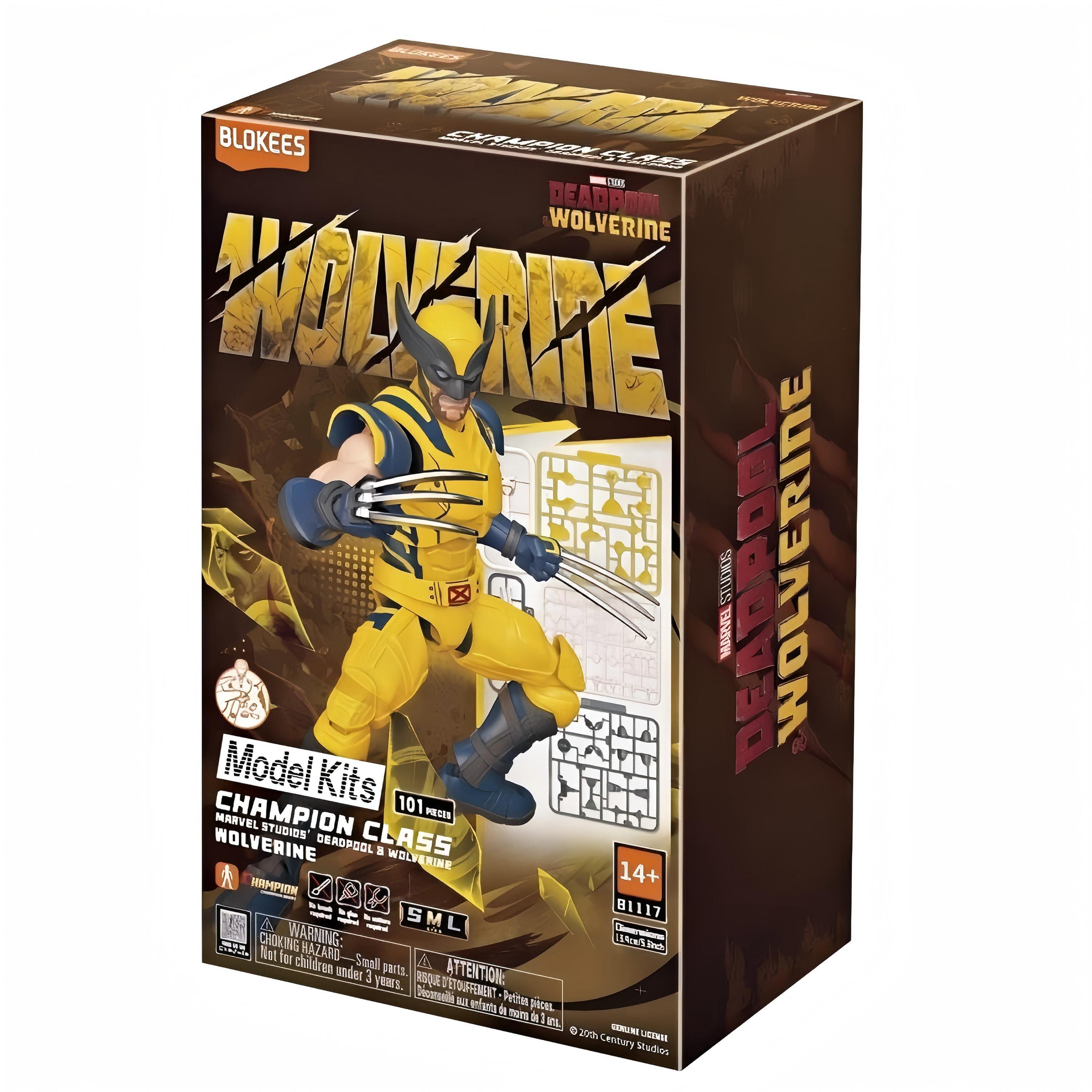 Wolverine - Blokees - Marvel ChampClass Make Your Own Toy - 1