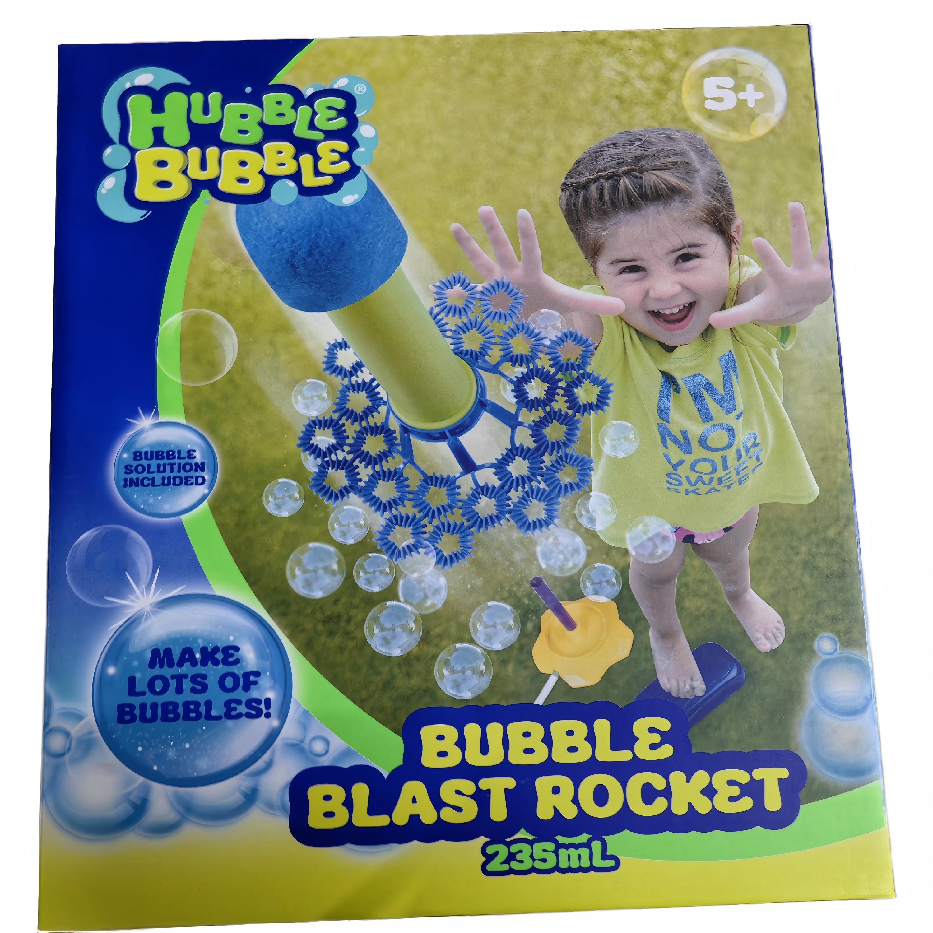Multi - Hubble Bubble - Bubble Rocket Toy - 2