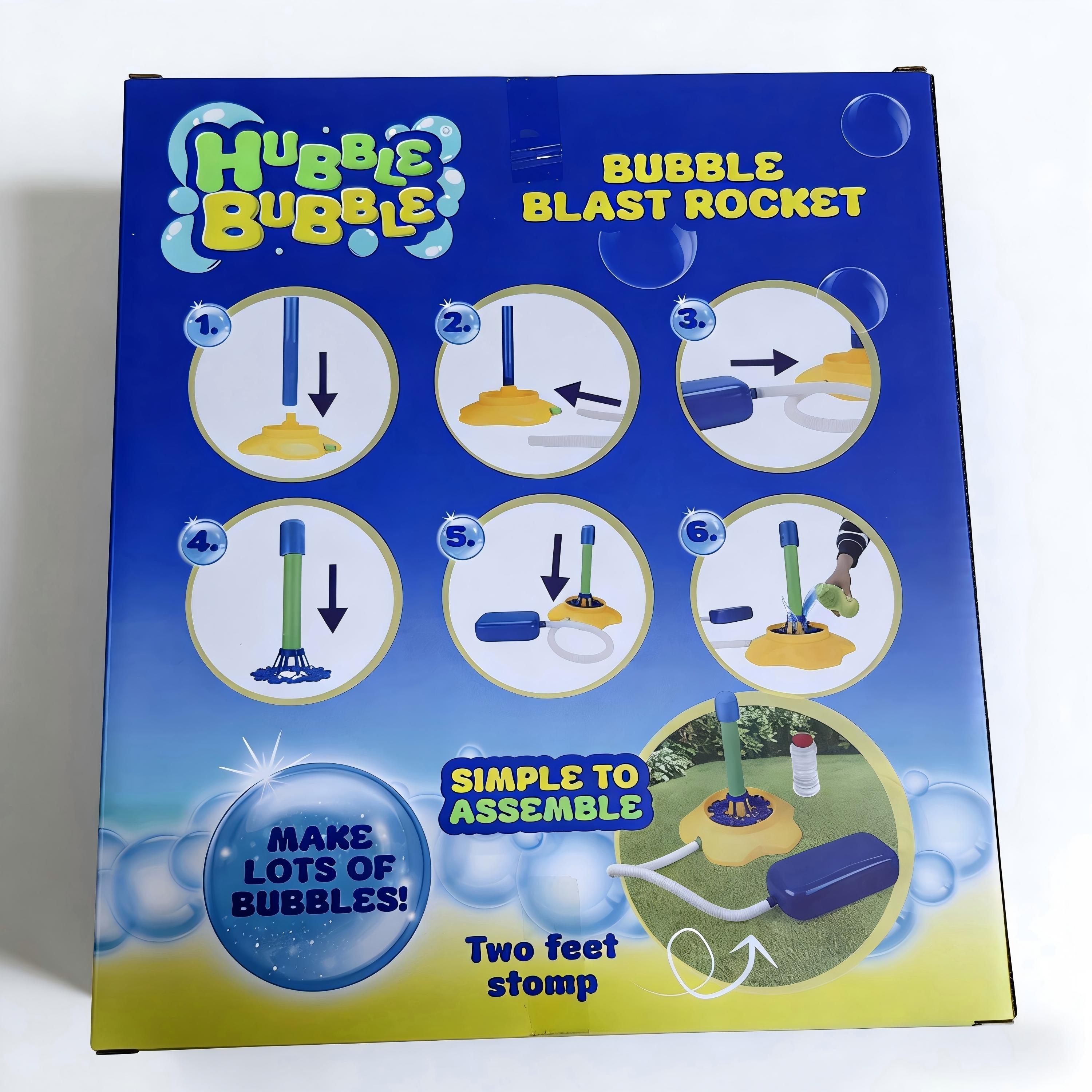 Multi - Hubble Bubble - Bubble Rocket Toy - 5