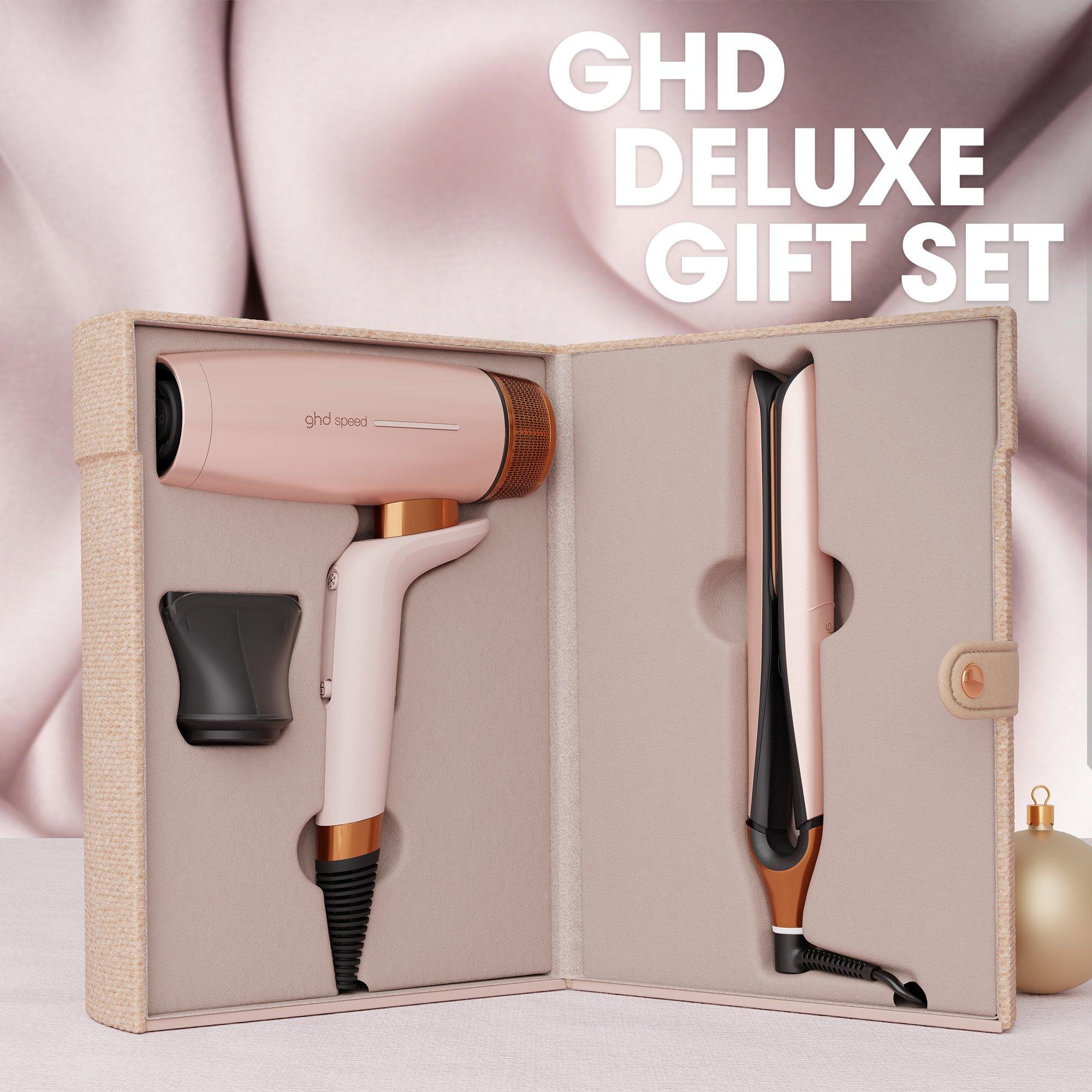 None - GHD - ghd Deluxe Speed Hair Dryer and Chronos Hair Straightener Festive Gift Set in Cashmere Beige - 2