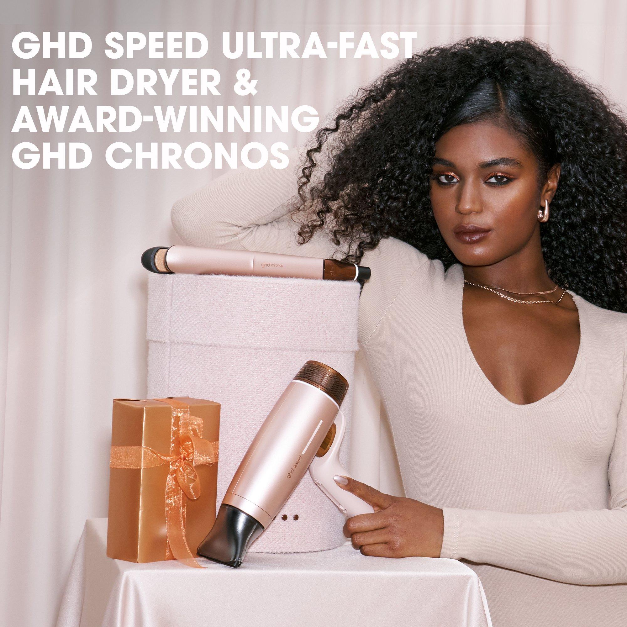 None - GHD - ghd Deluxe Speed Hair Dryer and Chronos Hair Straightener Festive Gift Set in Cashmere Beige - 3