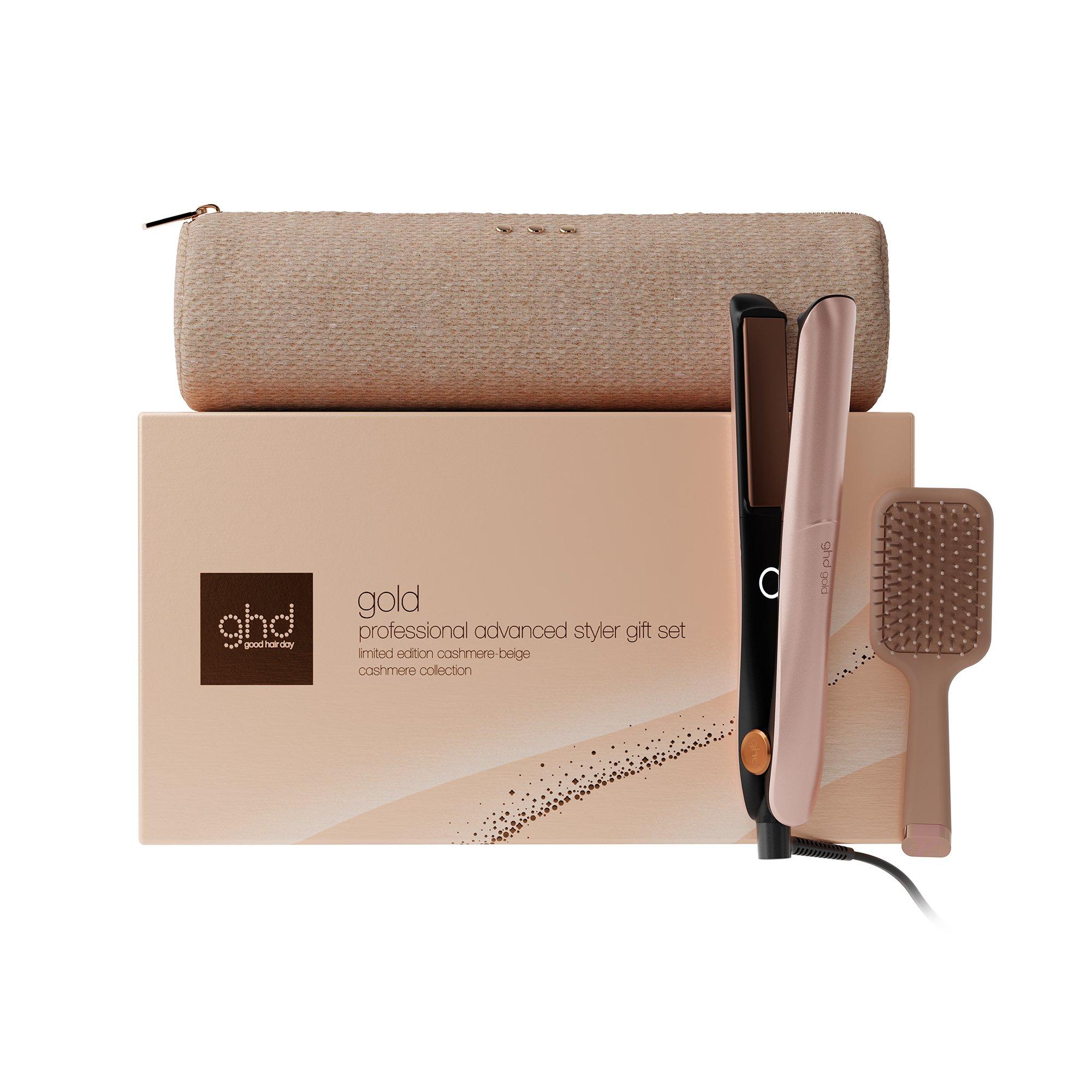 None - GHD - ghd Gold Hair Straightener Festive Gift Set in Cashmere Beige - 1