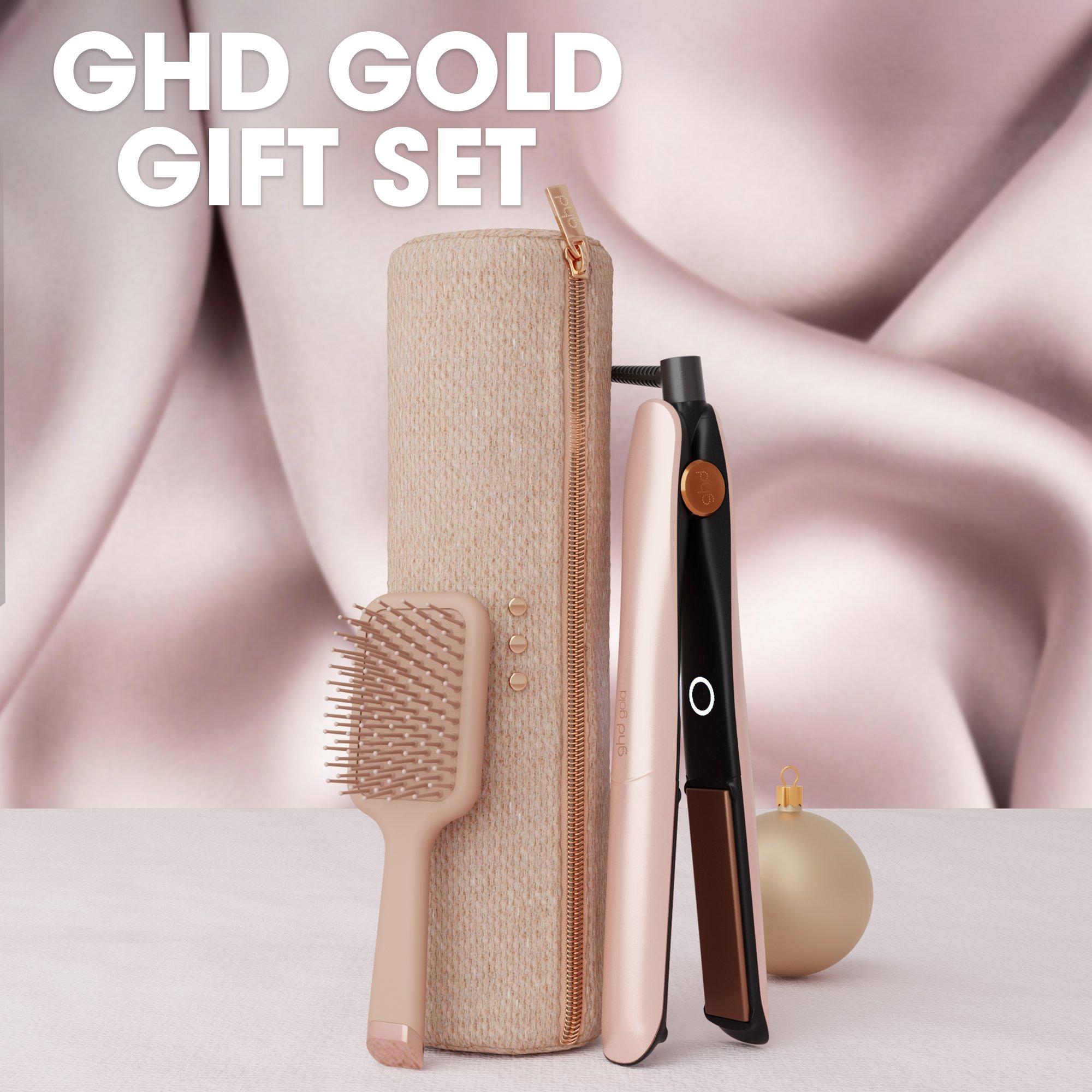 None - GHD - ghd Gold Hair Straightener Festive Gift Set in Cashmere Beige - 2