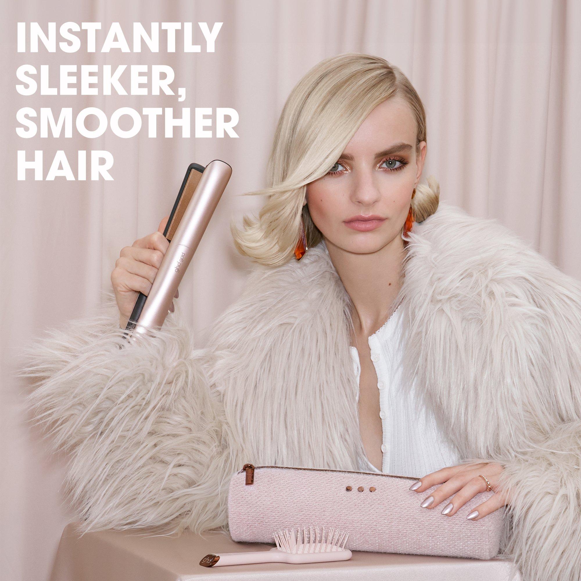 None - GHD - ghd Gold Hair Straightener Festive Gift Set in Cashmere Beige - 3