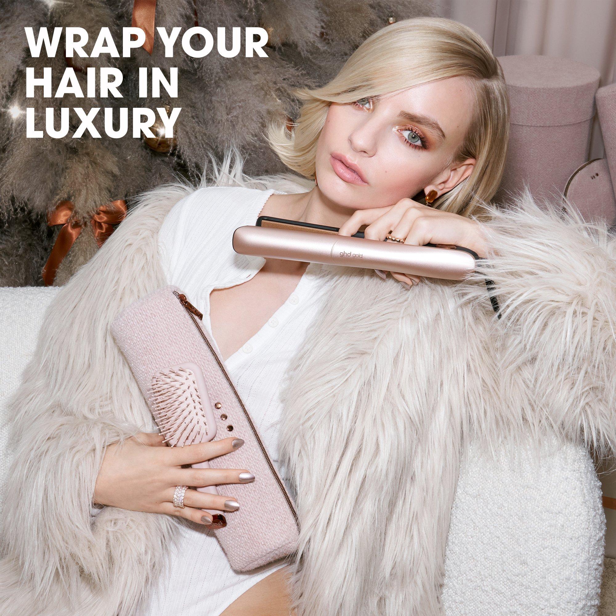 None - GHD - ghd Gold Hair Straightener Festive Gift Set in Cashmere Beige - 4