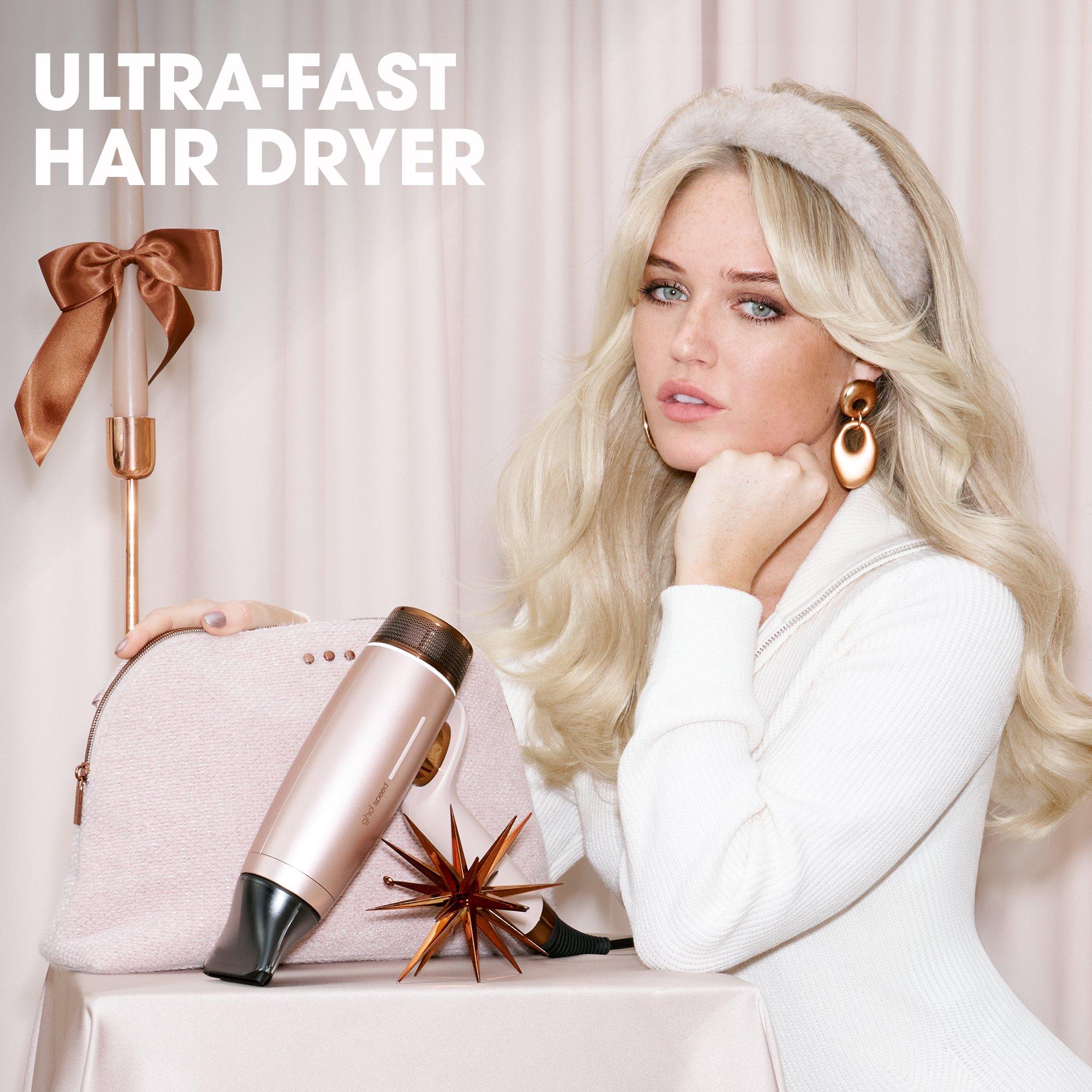 None - GHD - ghd Speed Ionic Hair Dryer Festive Gift Set in Cashmere Beige - 3
