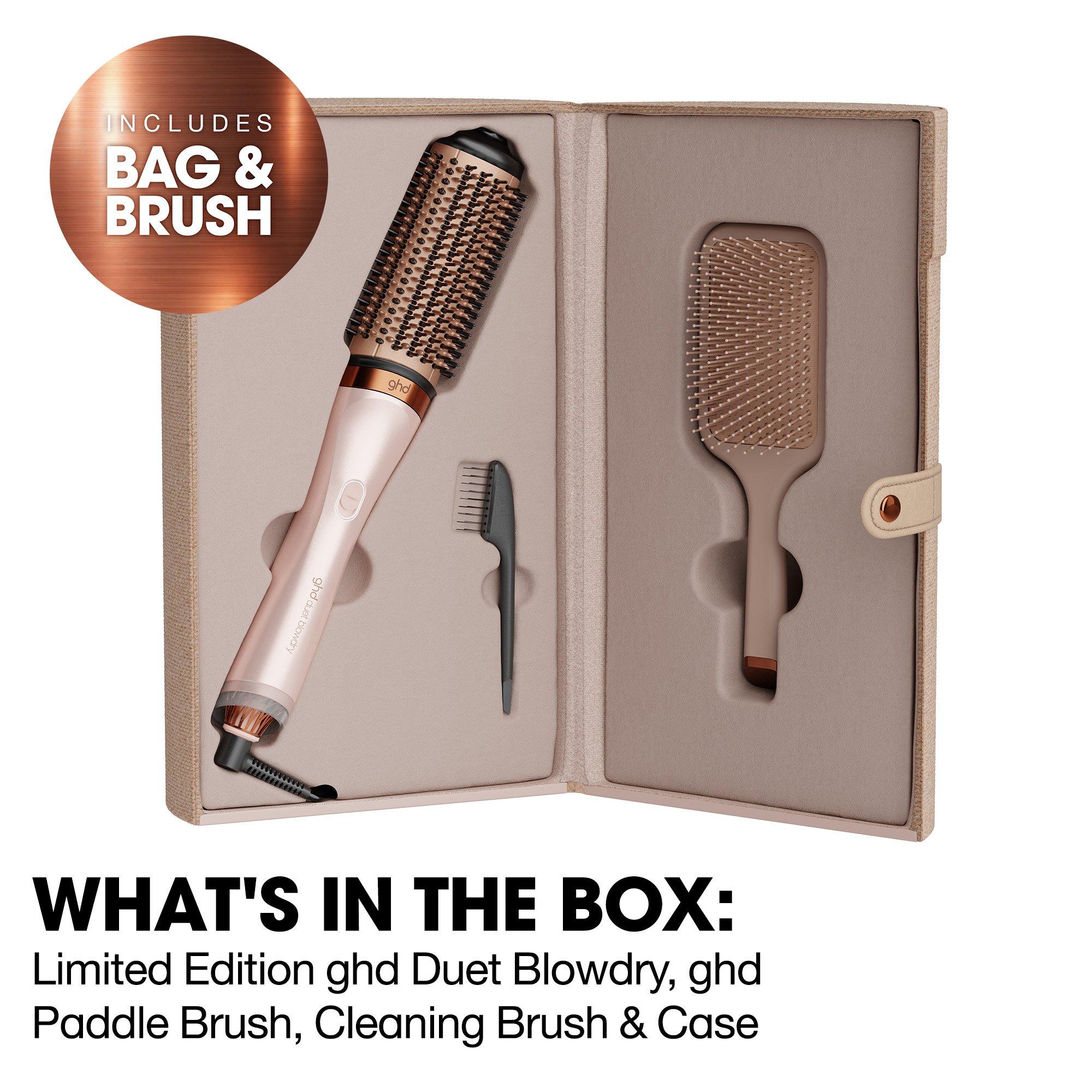 None - GHD - ghd Duet Blowdry 2-in-1 Hair Dryer Brush Festive Gift Set In Cashmere Beige - 5