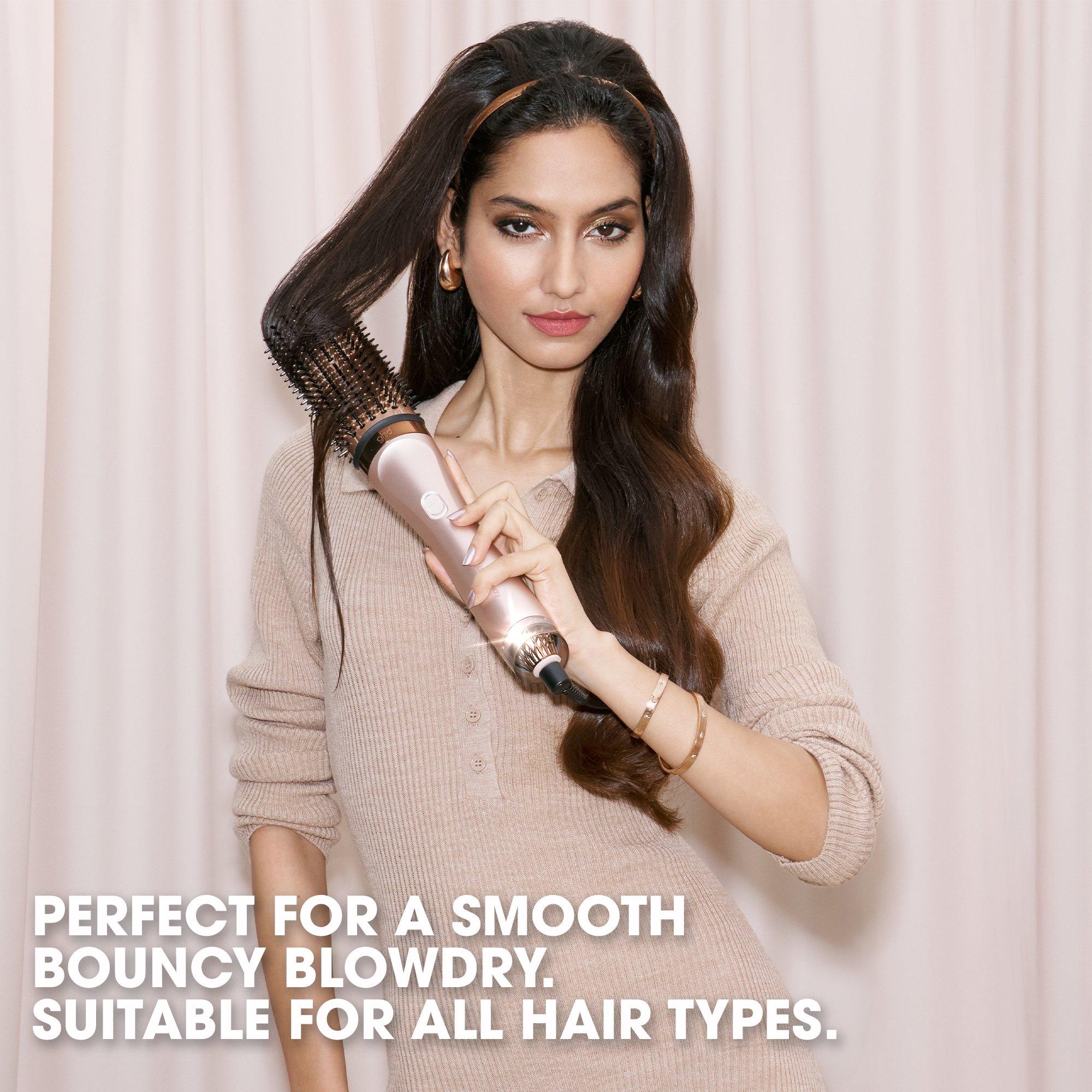 None - GHD - ghd Duet Blowdry 2-in-1 Hair Dryer Brush Festive Gift Set In Cashmere Beige - 6
