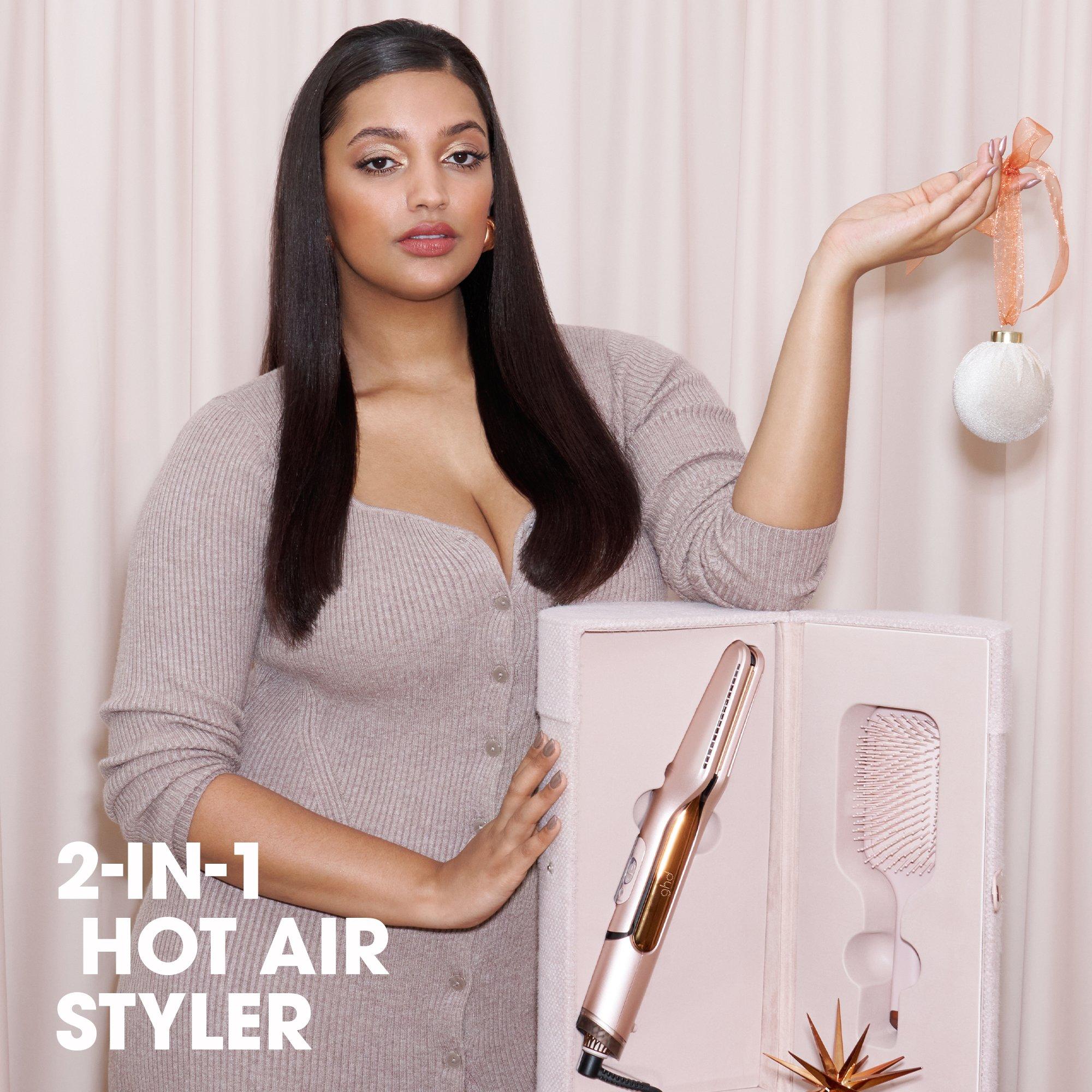 None - GHD - ghd Duet Style 2-in-1 Hot Air Styler Festive Gift Set In Cashmere Beige - 3