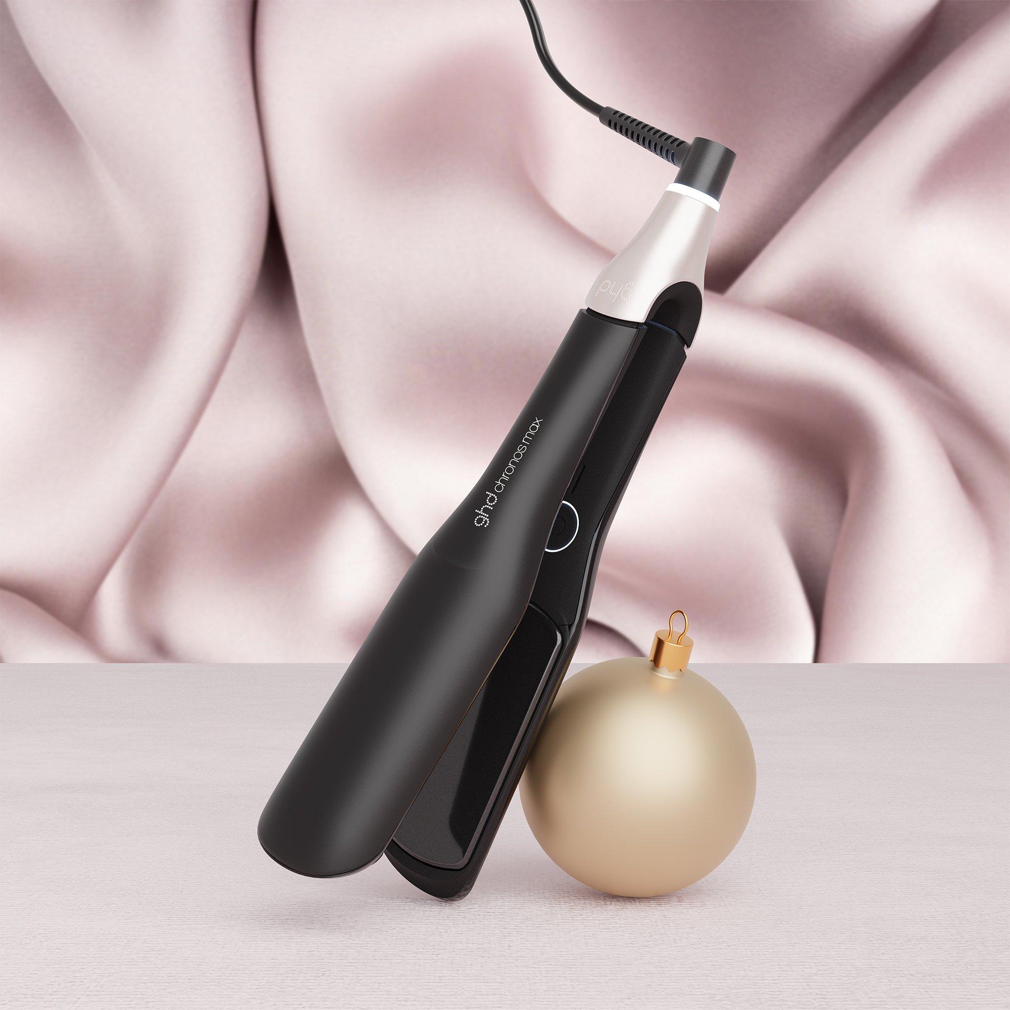 None - GHD - ghd Chronos Max Best Wide Plate Hair Straightener Festive Gift Set in Black - 7