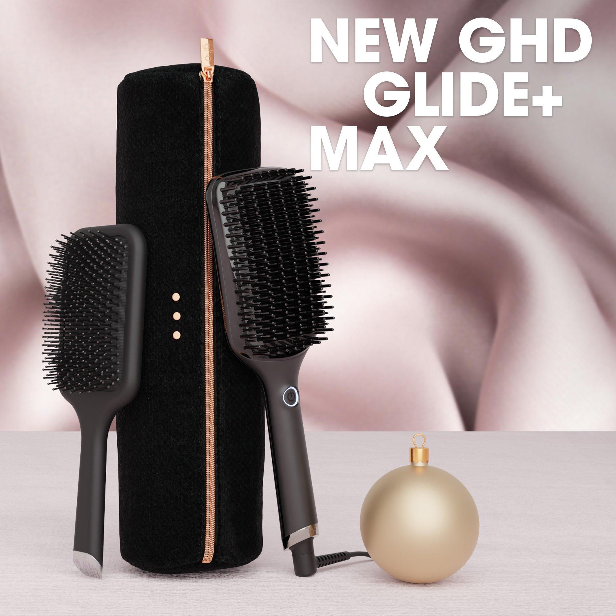 None - GHD - ghd Glide+ Max Smoothing Hot Brush Festive Gift Set in Black - 2