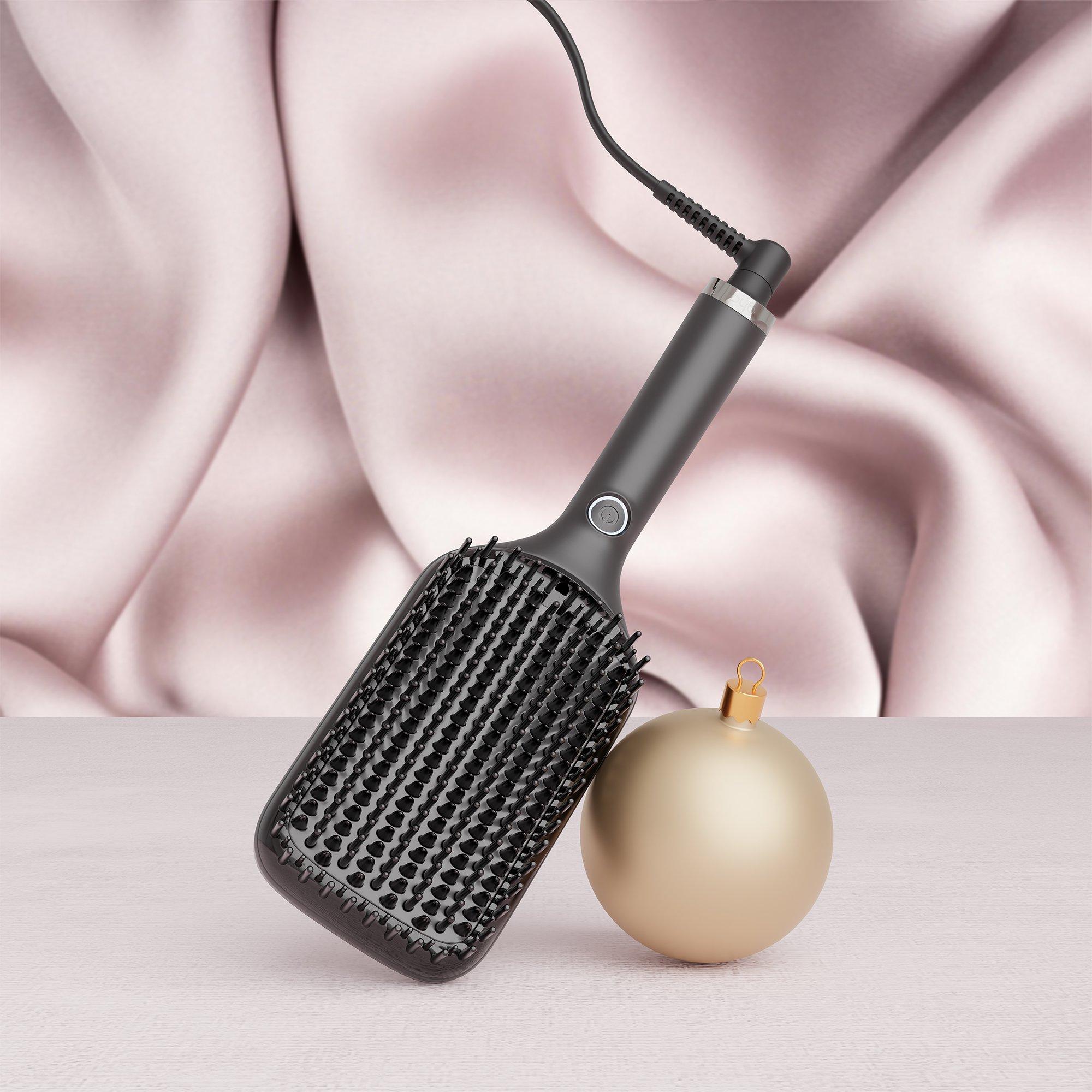None - GHD - ghd Glide+ Max Smoothing Hot Brush Festive Gift Set in Black - 7