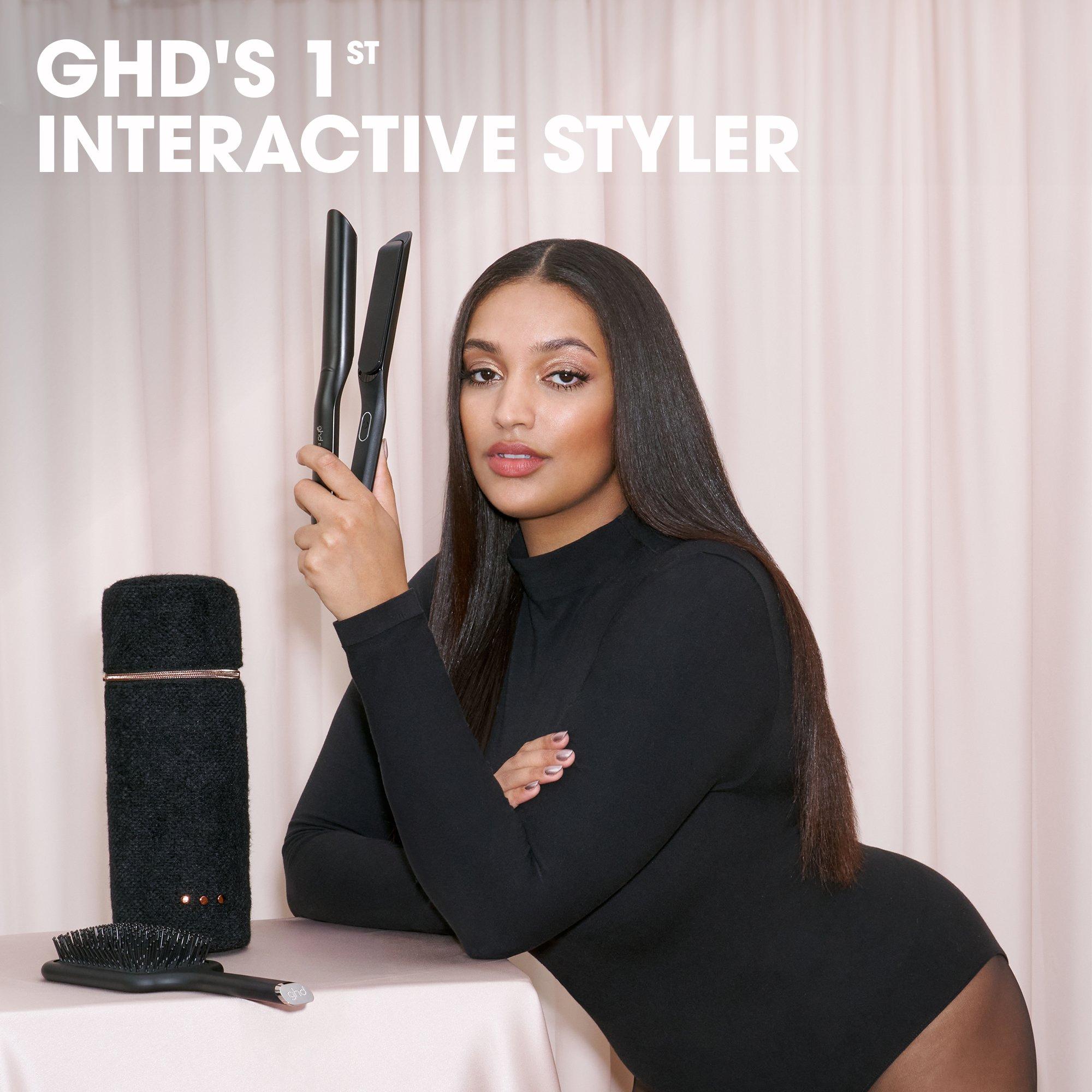 None - GHD - NEW ghd Sculpt Interactive Hair Straightener Festive Gift Set in Black - 3
