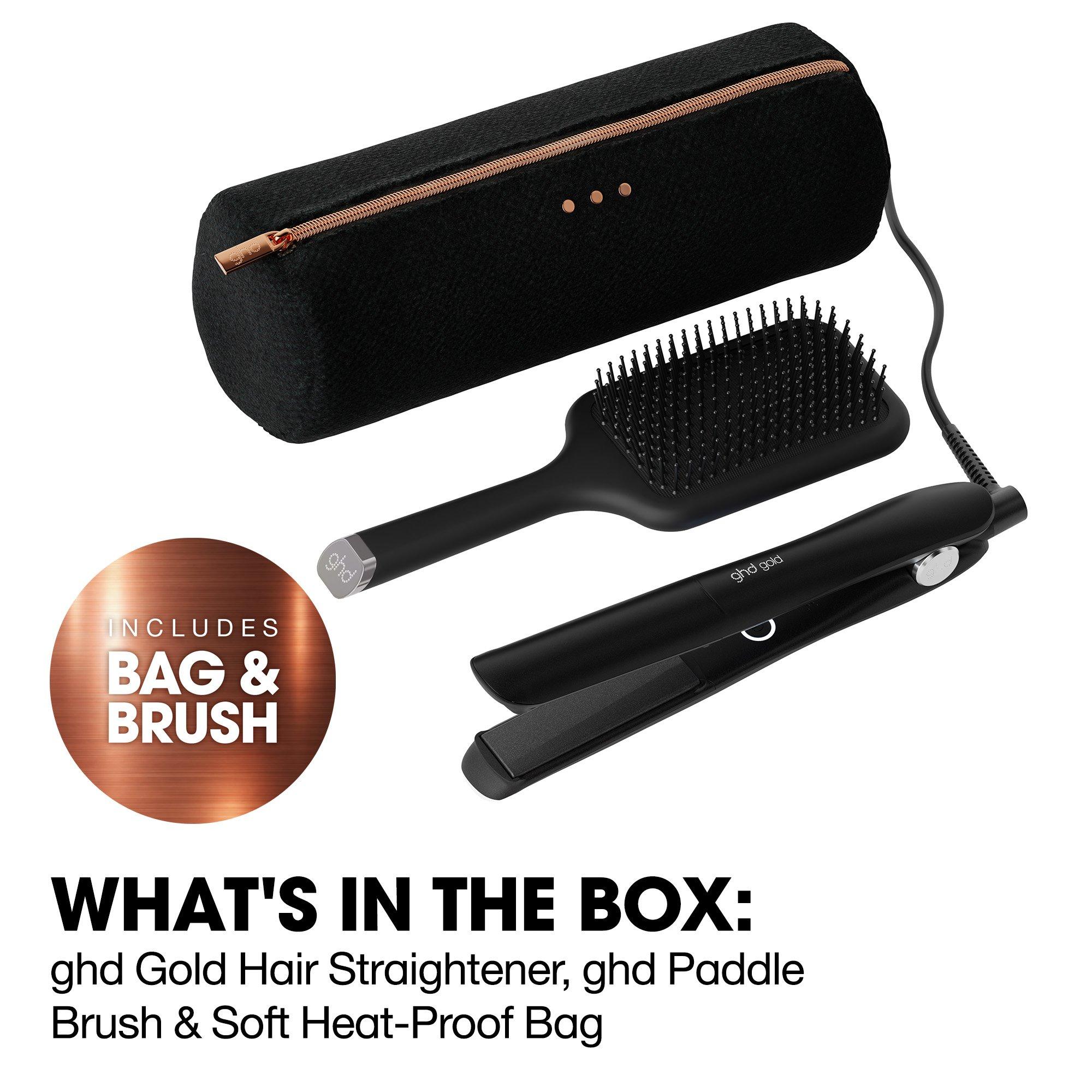 None - GHD - ghd Gold® Hair Straightener Festive Gift Set in Black - 5