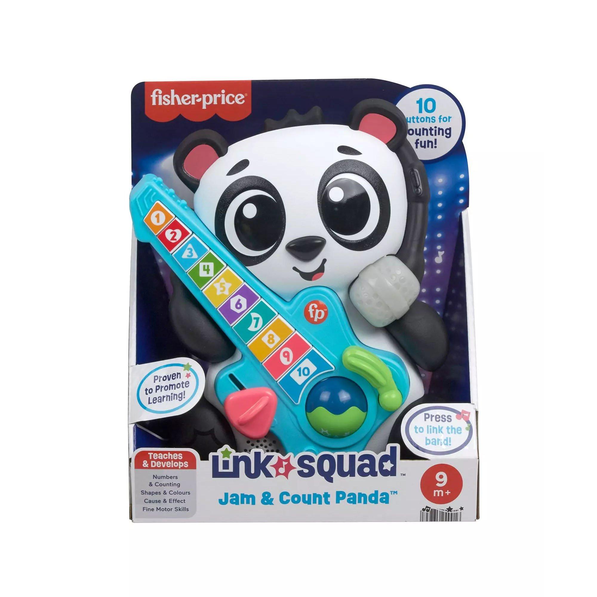 Panda - Fisher Price - Fisher-Price Link Squad Jam & Count Panda - 1