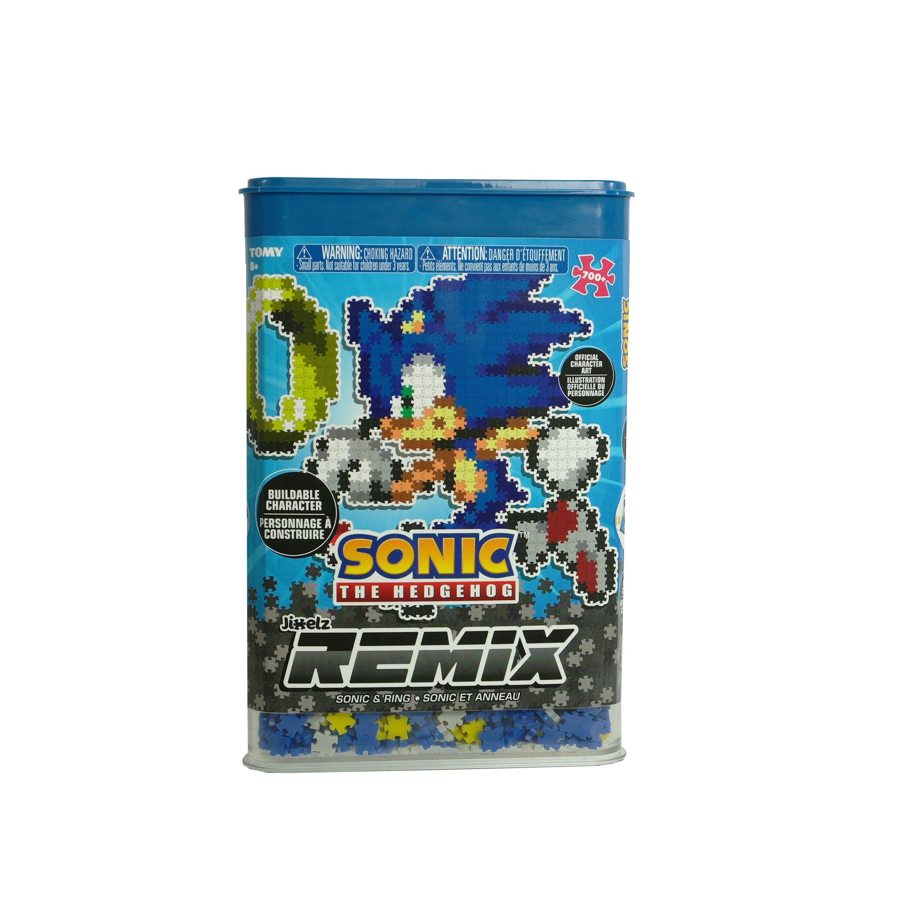 Tomy - Sonic - Jixelz Remix and Coin Puzzle Make Your Own Toys - 1
