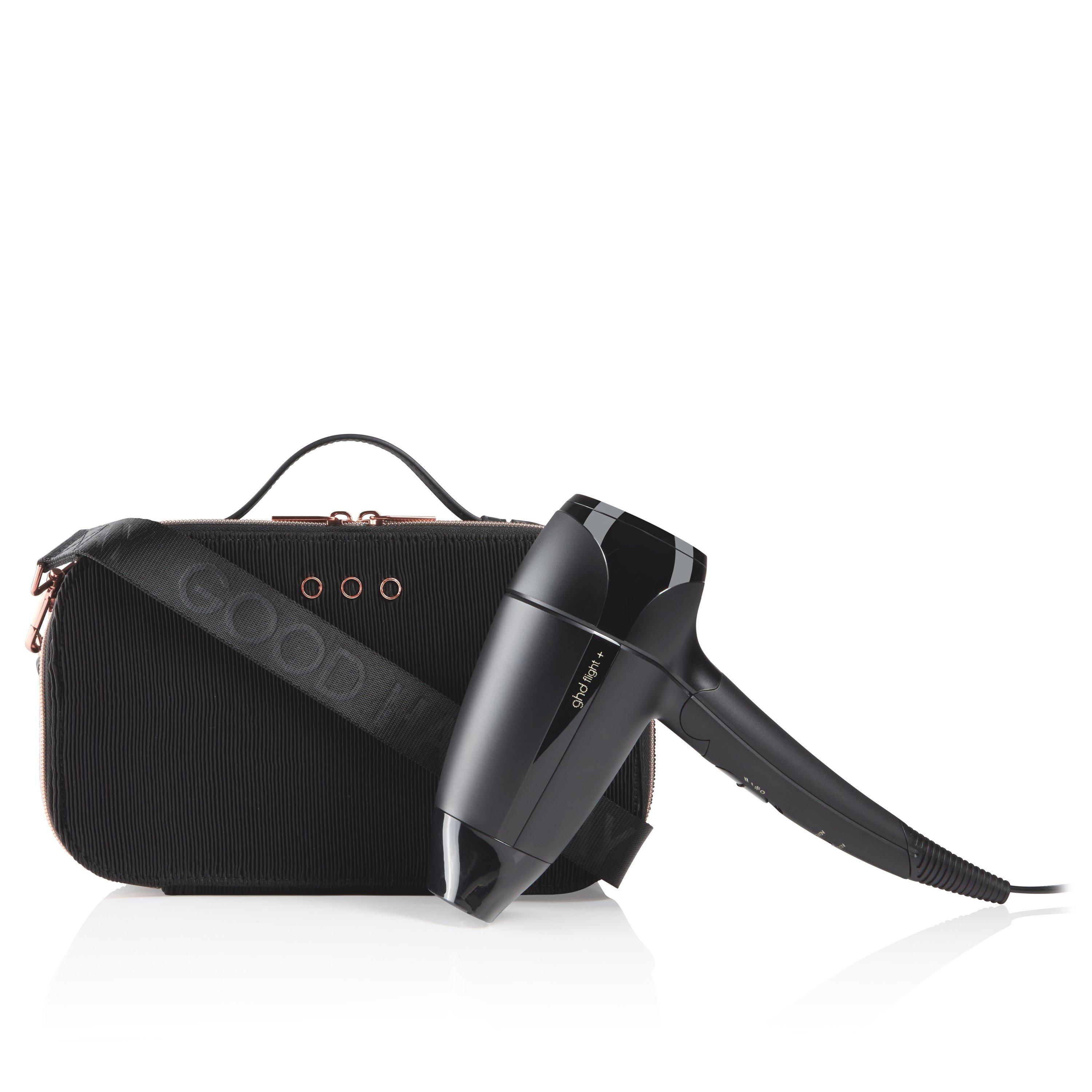Black - GHD - ghd flight+ festive gift set - travel hair dryer - 1