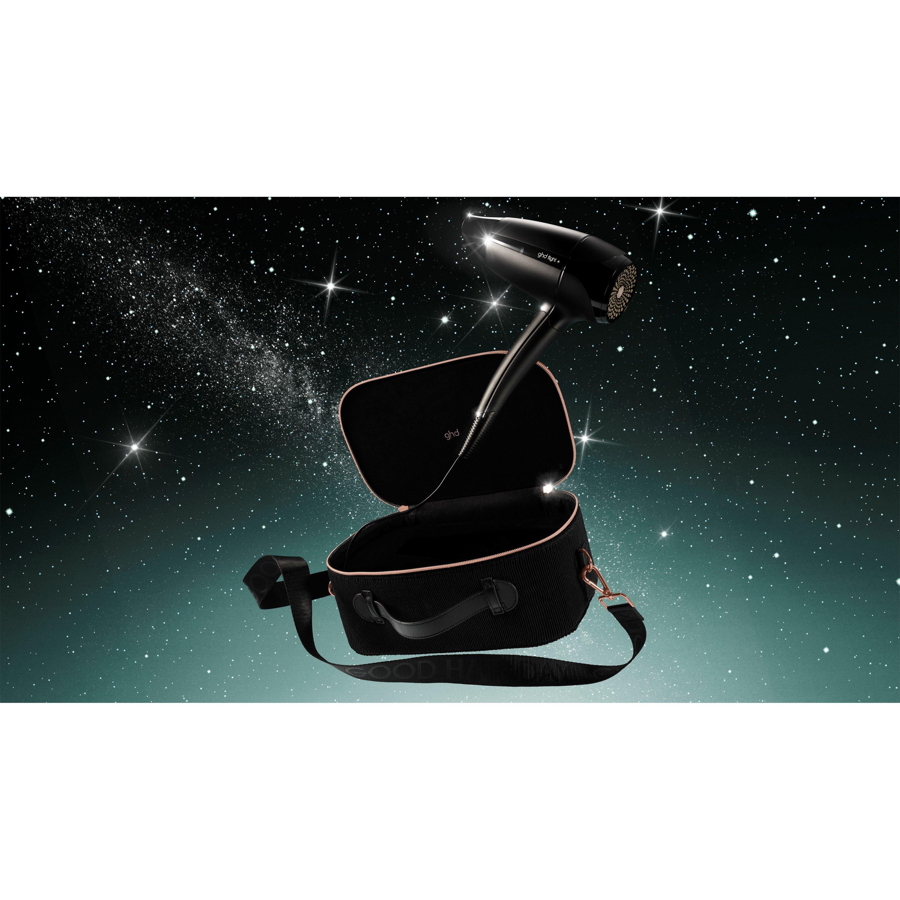Black - GHD - ghd flight+ festive gift set - travel hair dryer - 2