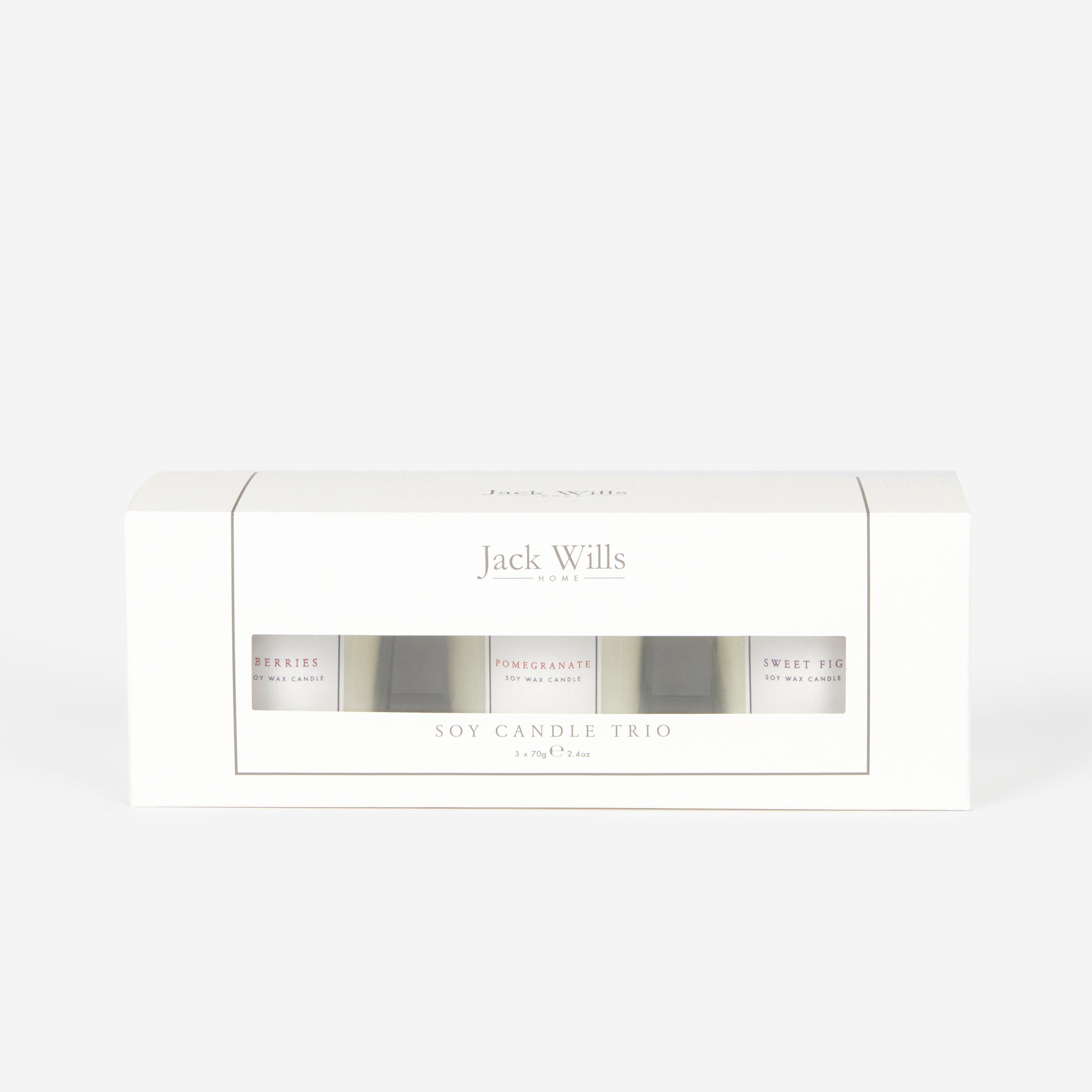 Verschiedenes - Jack Wills - Jack Soy Candle Mini Set - 2