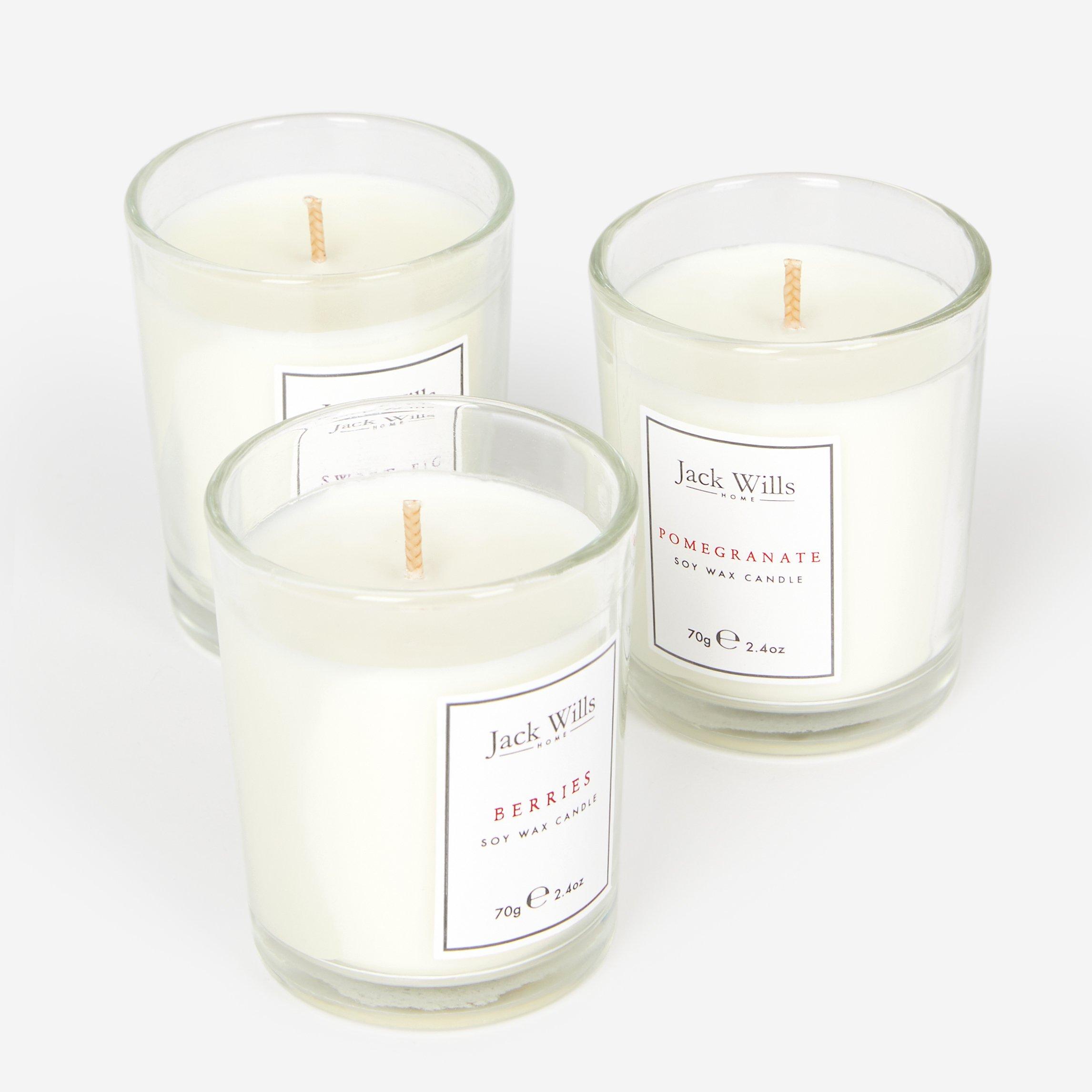 Verschiedenes - Jack Wills - Jack Soy Candle Mini Set - 3